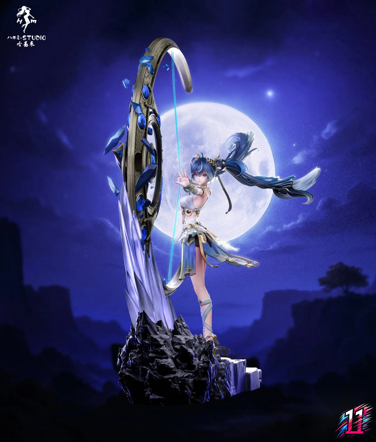 Hakimi Studio - Iuno Drawing the Bow Wuthering Waves