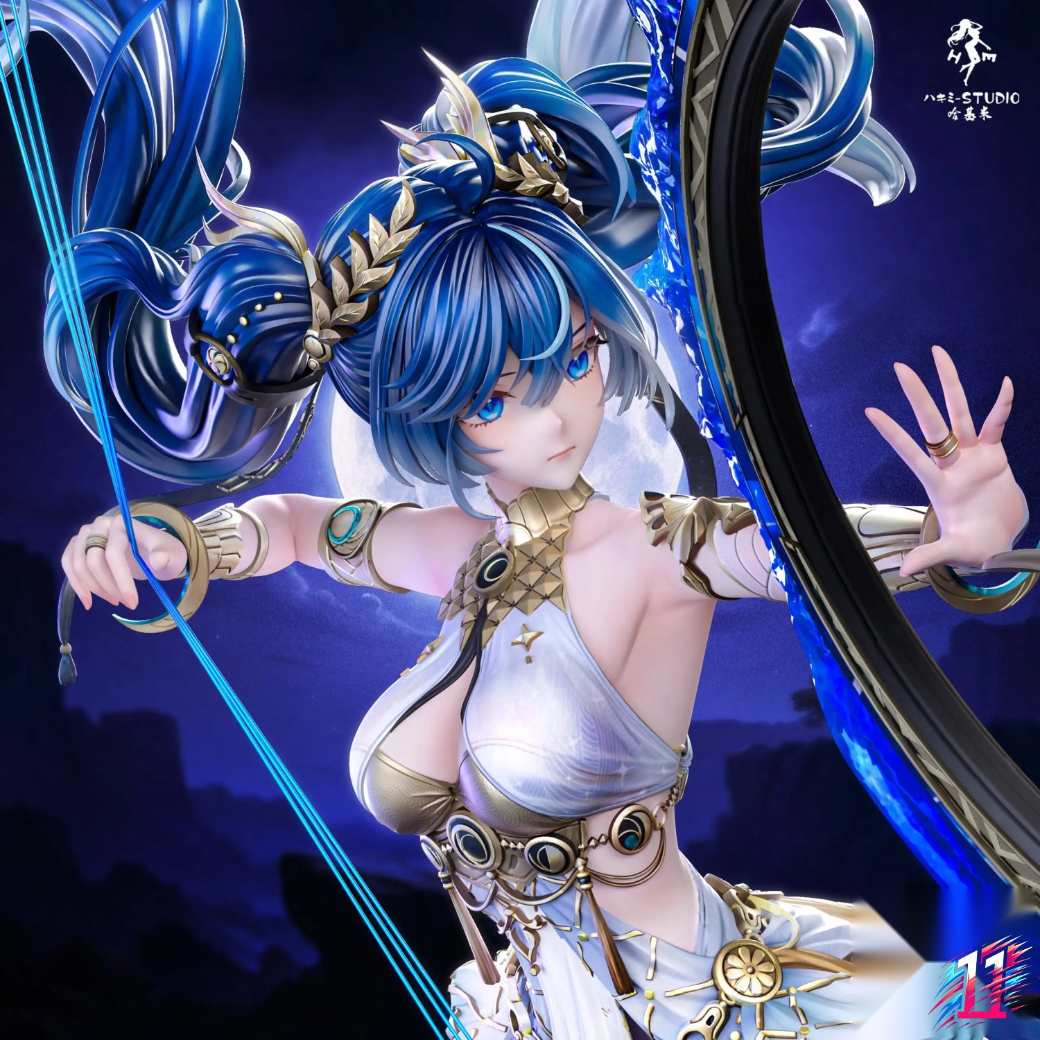 Hakimi Studio - Iuno Drawing the Bow Wuthering Waves