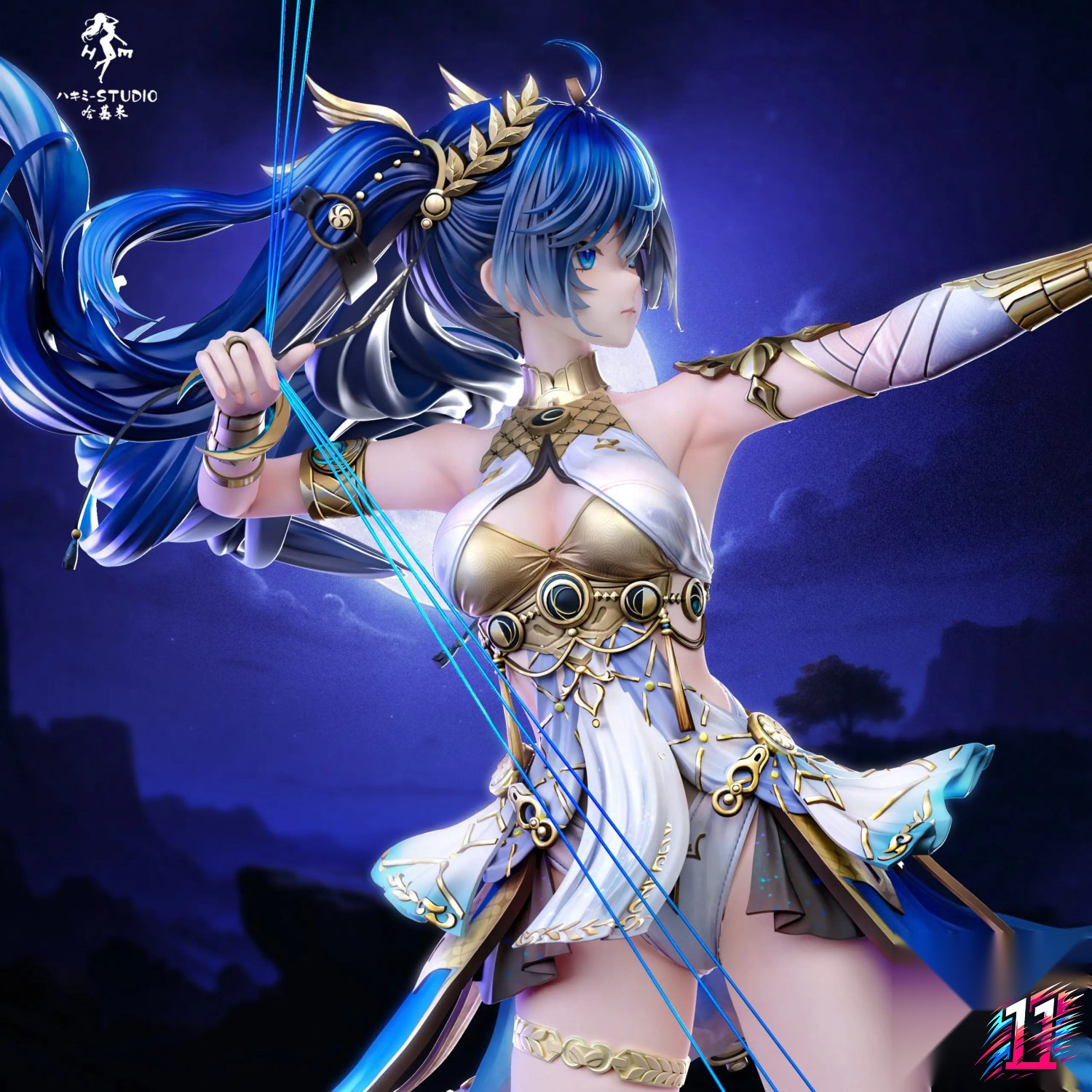 Hakimi Studio - Iuno Drawing the Bow Wuthering Waves