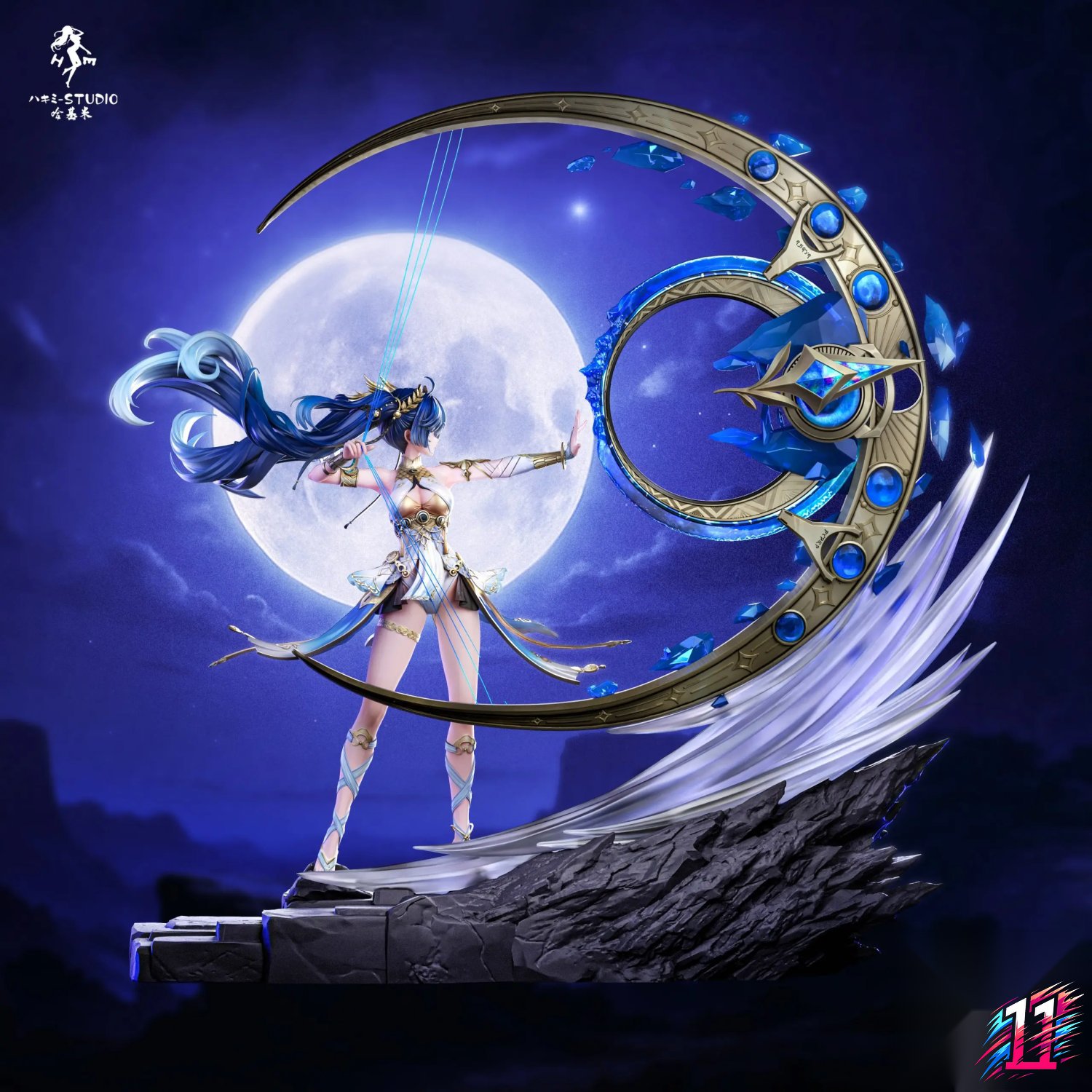 Hakimi Studio - Iuno Drawing the Bow Wuthering Waves