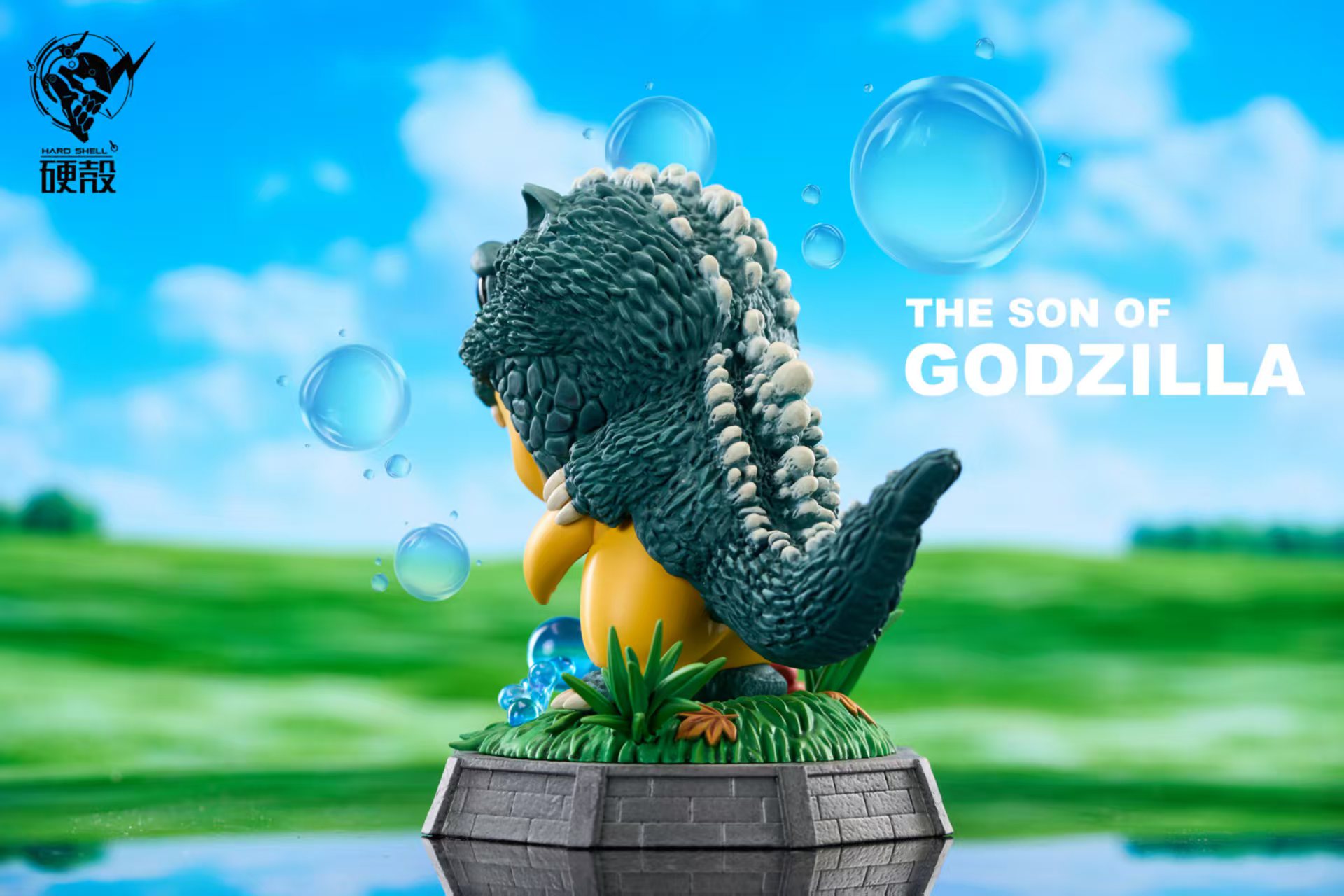 Hard Shell Studio - Pokemon Pikachu cosplay Big Monster Series Mini Godzilla%27s Son