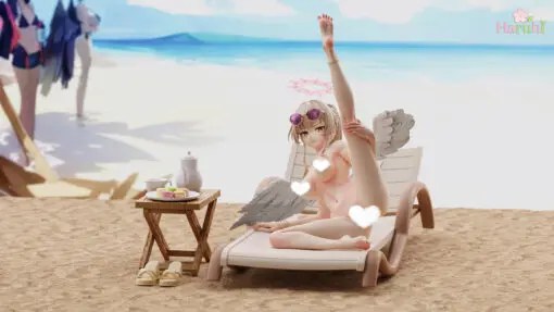 Haruhi Studio - Kirifuji Nagisa Swimsuit Blue Archive