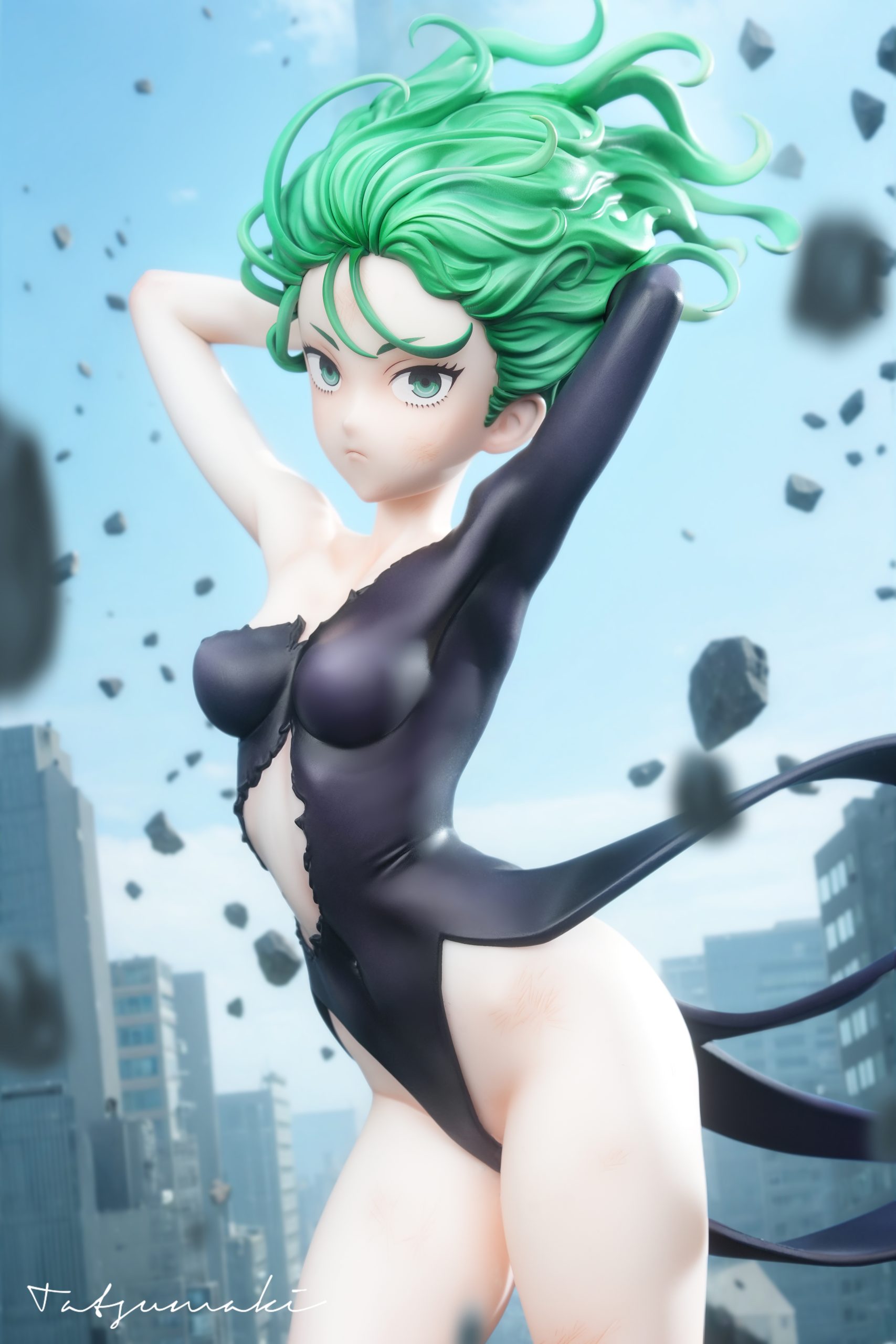 HeRa Studio - One Punch Man Tatsumaki The Tornado of Terror 1/4 GK Statue