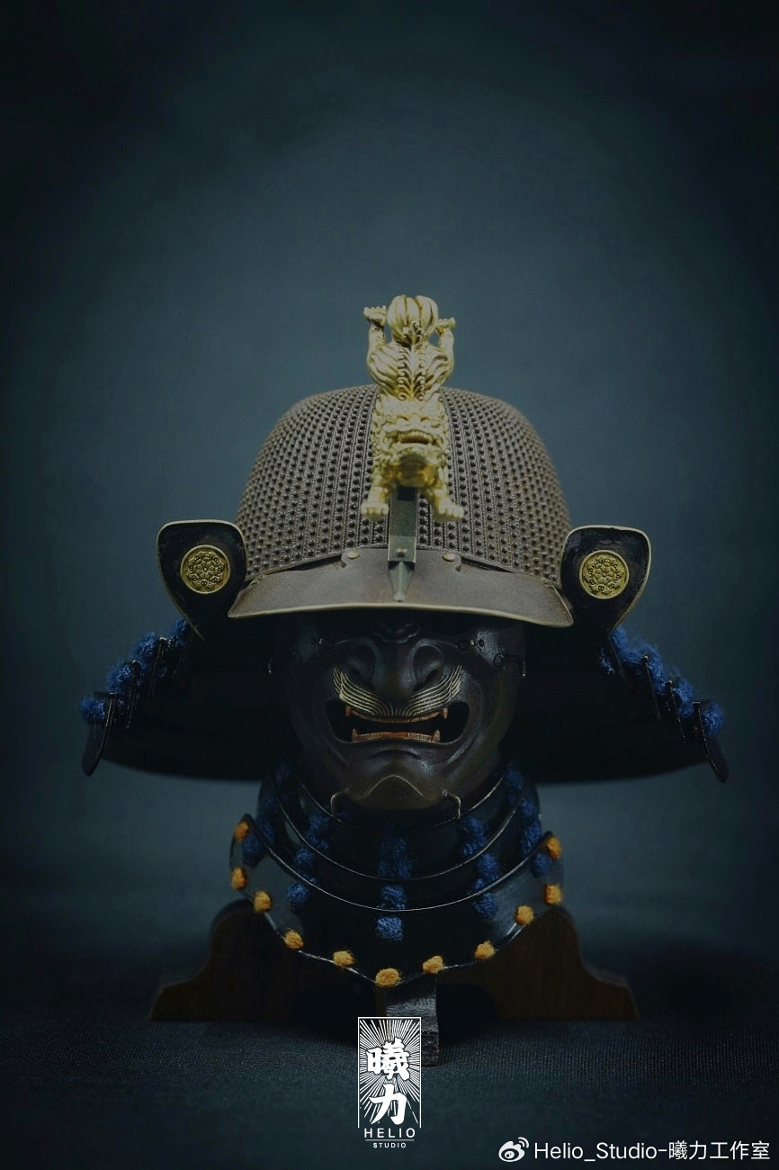 Helio Studio – Original 1/6 Japanese Armor Helmet Story New