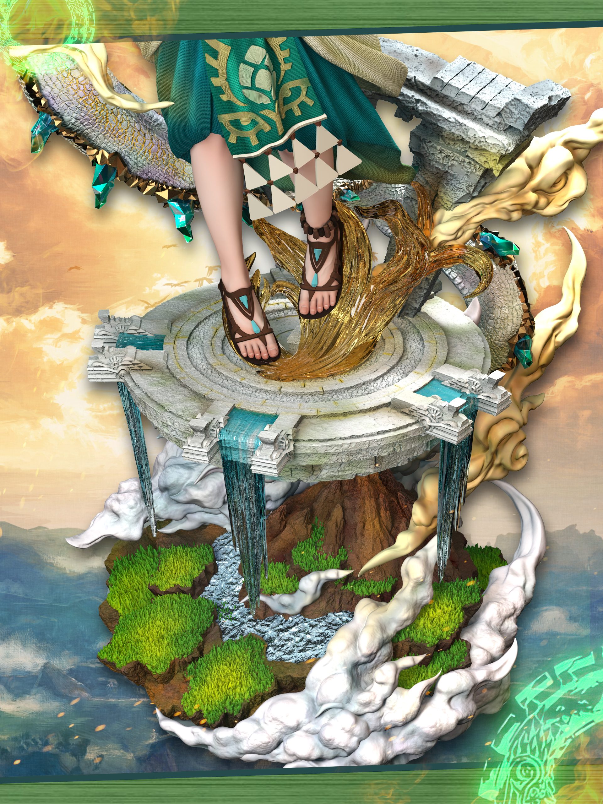 Hero Belief Studio & Hunter Fan Studio - The Legend of Zelda Princess Zelda