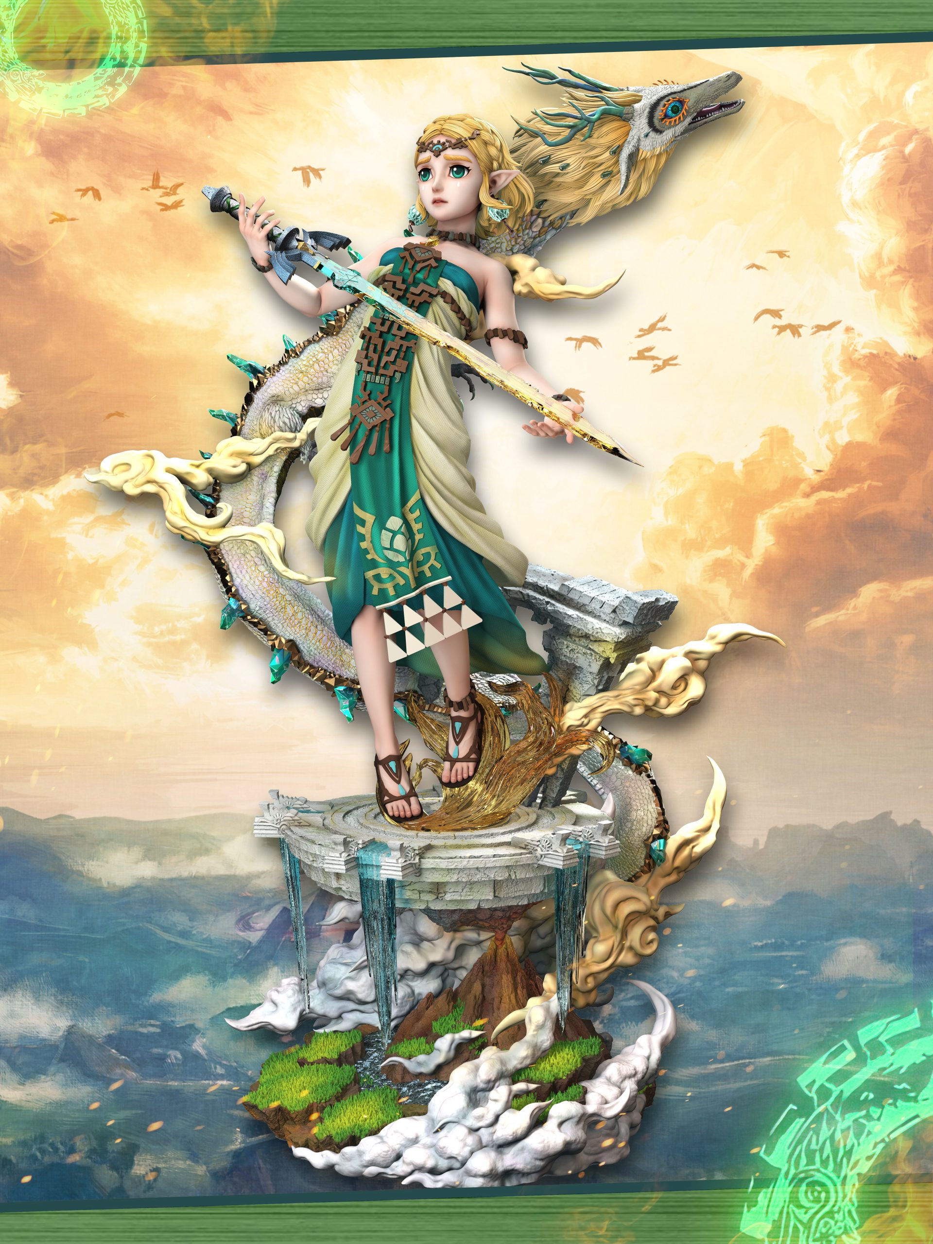 Hero Belief Studio & Hunter Fan Studio - The Legend of Zelda Princess Zelda