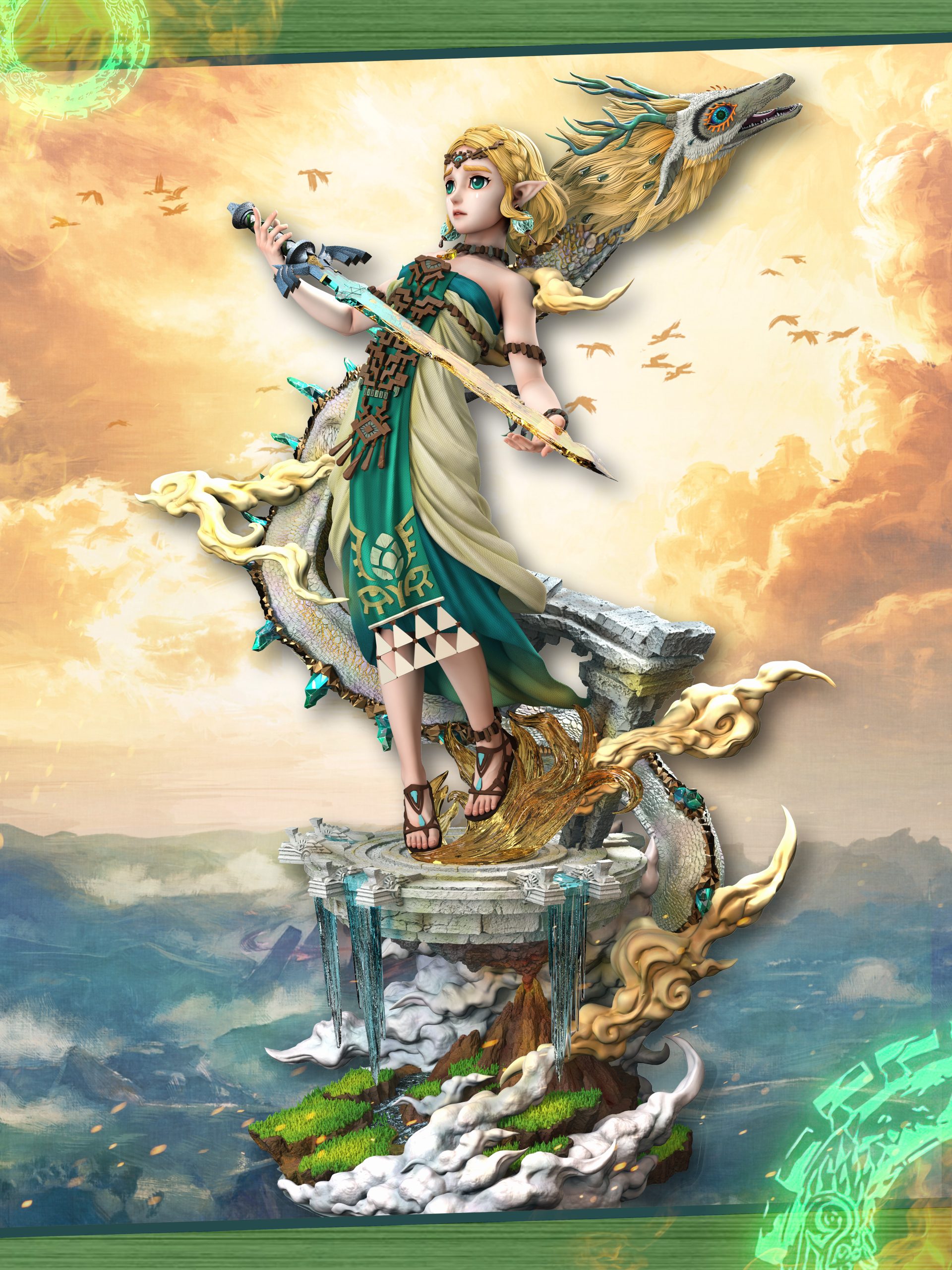 Hero Belief Studio & Hunter Fan Studio - The Legend of Zelda Princess Zelda