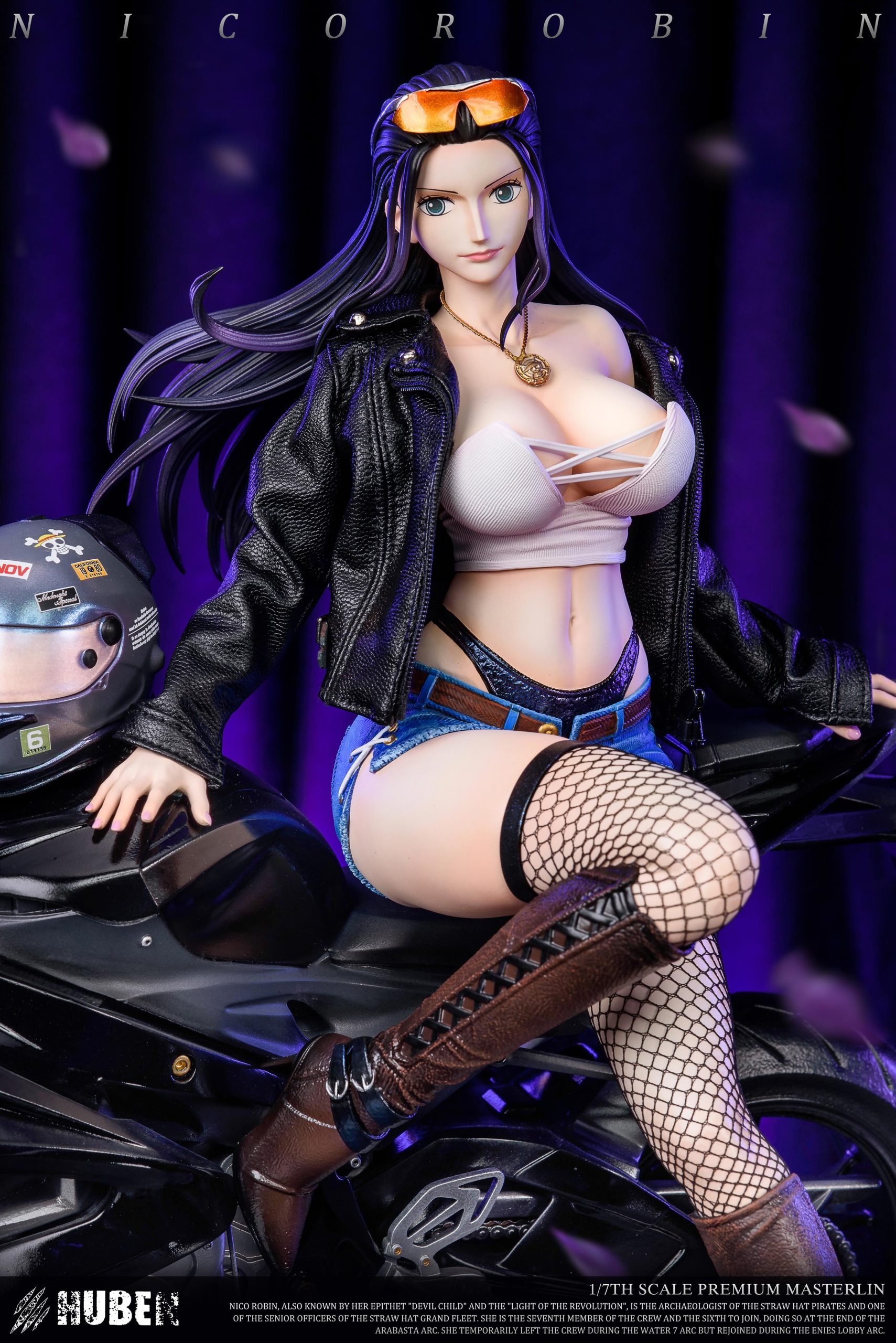 Hu Ben Studio - One Piece Motorcycle Girl 02 Nico Robin