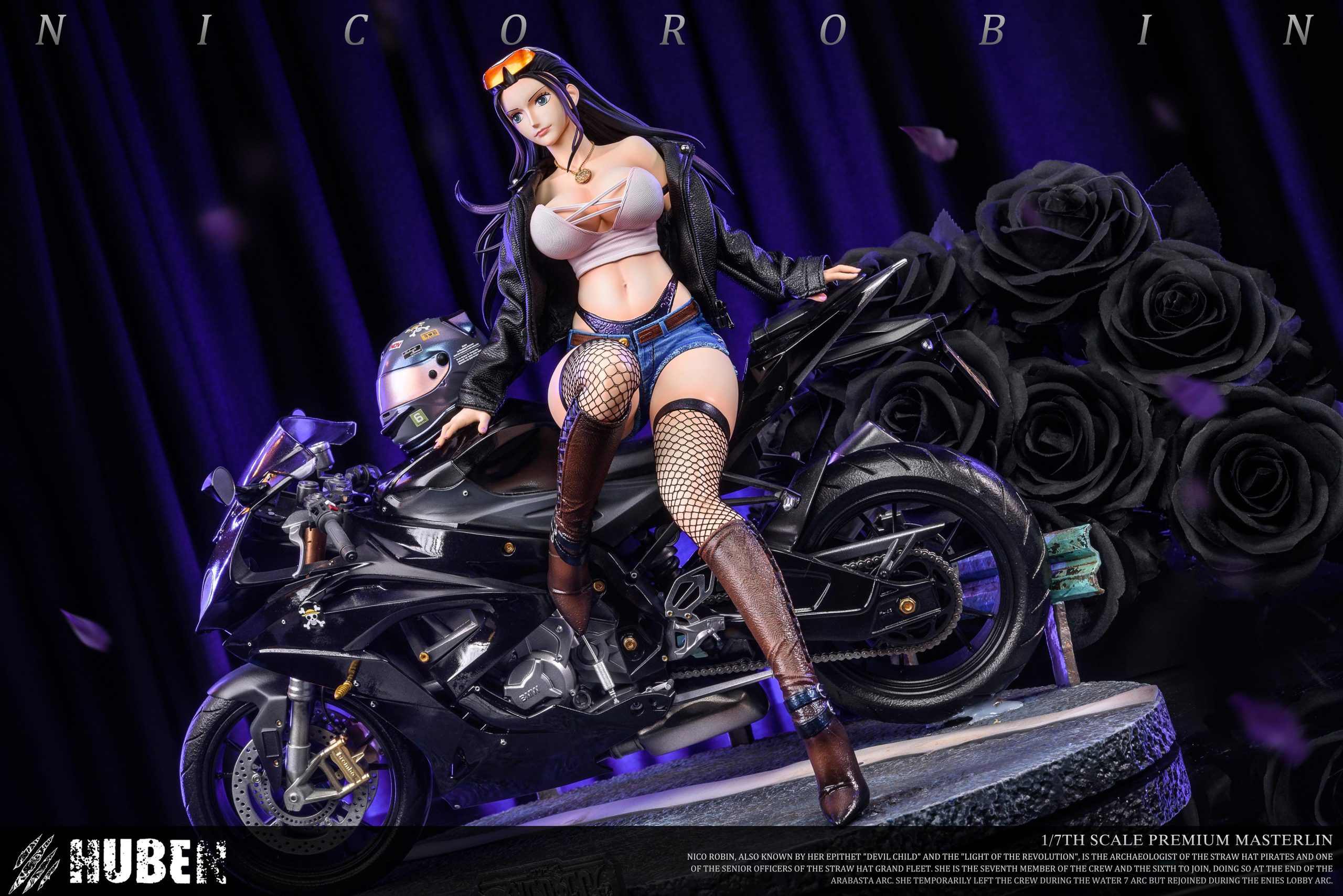 Hu Ben Studio - One Piece Motorcycle Girl 02 Nico Robin