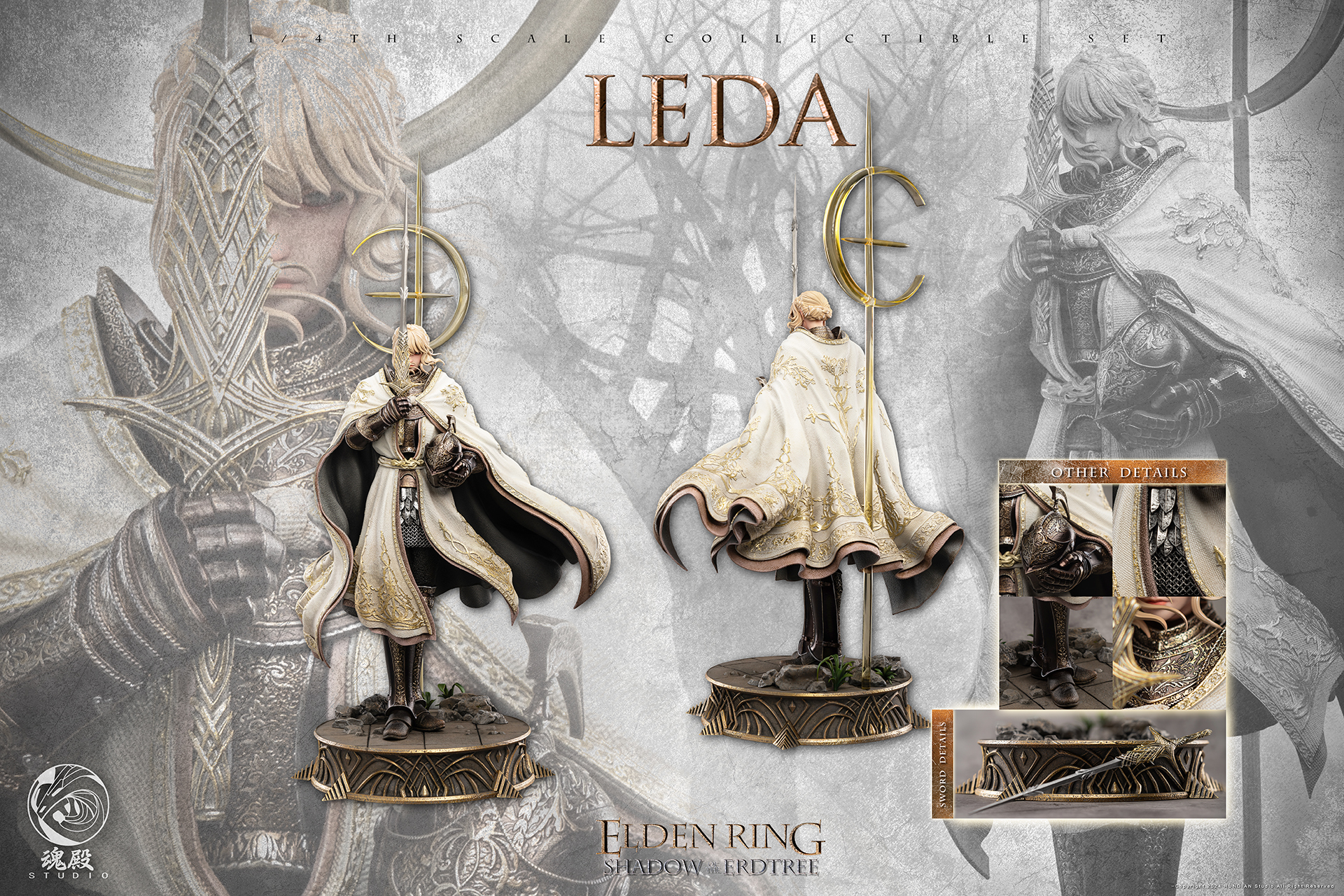 HunDian Studio - Elden Ring Series: Needle Knight Leda