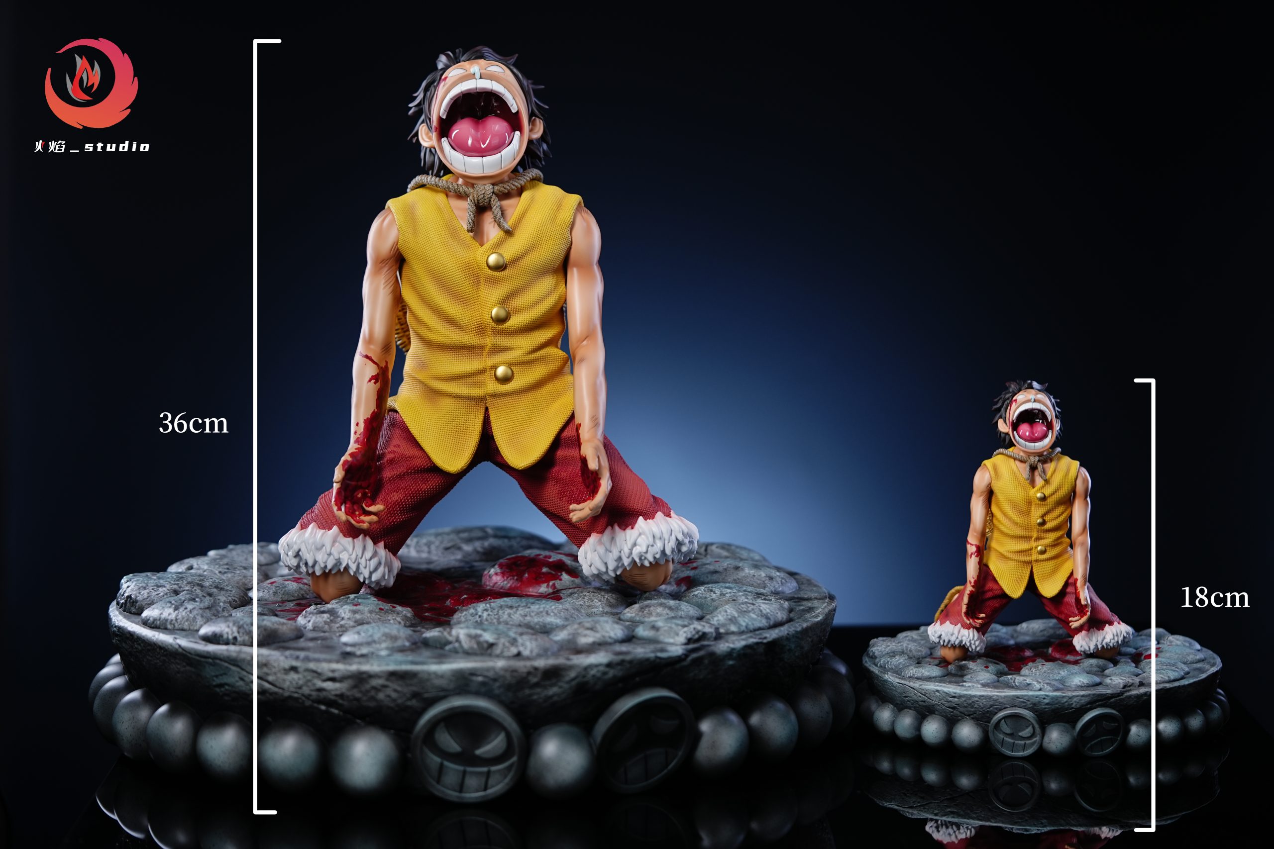 Huo Yan Studio - One Piece Broken heart Luffy