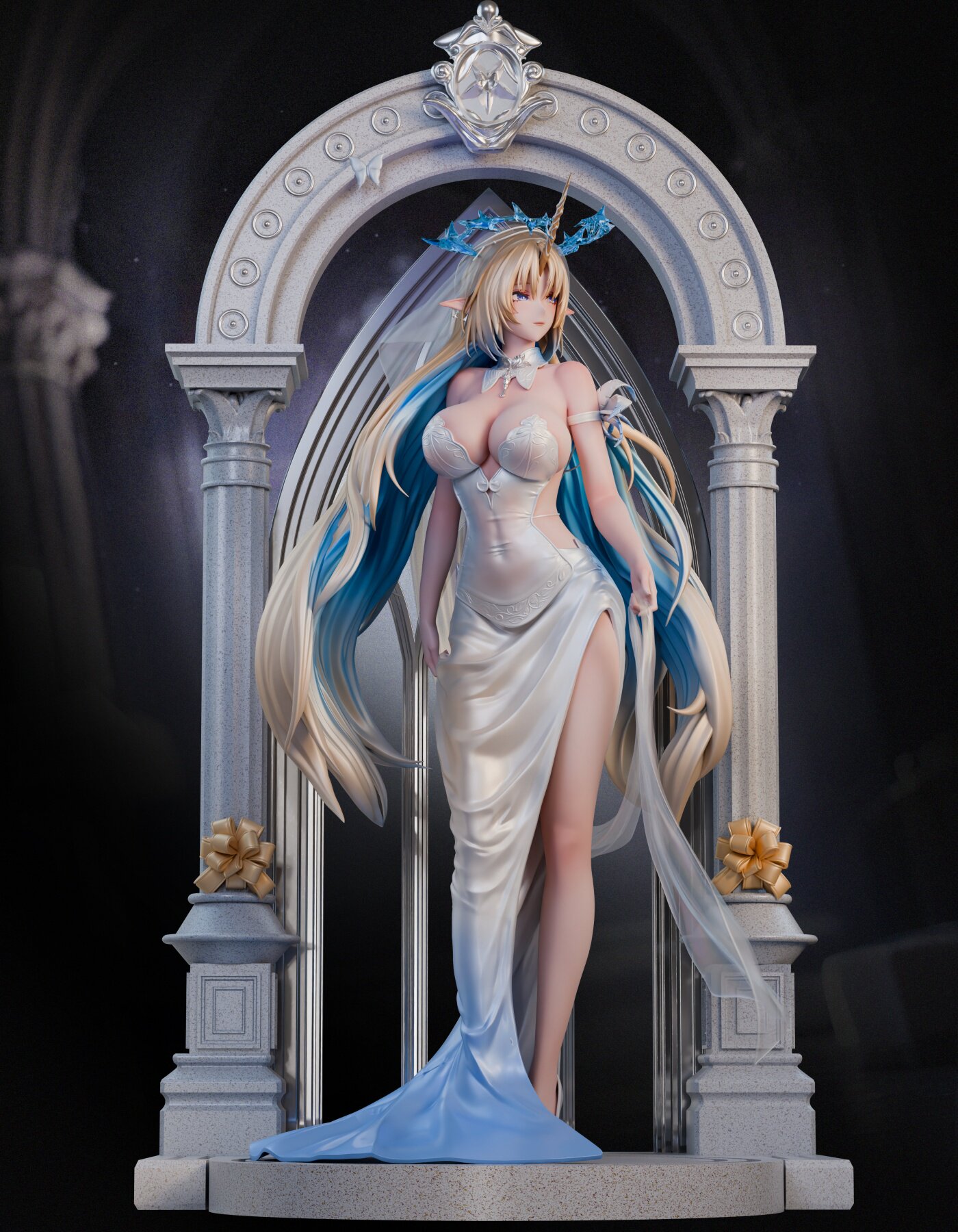 Hyperion Studio - Fleurdelys Wedding Dress Wuthering Waves