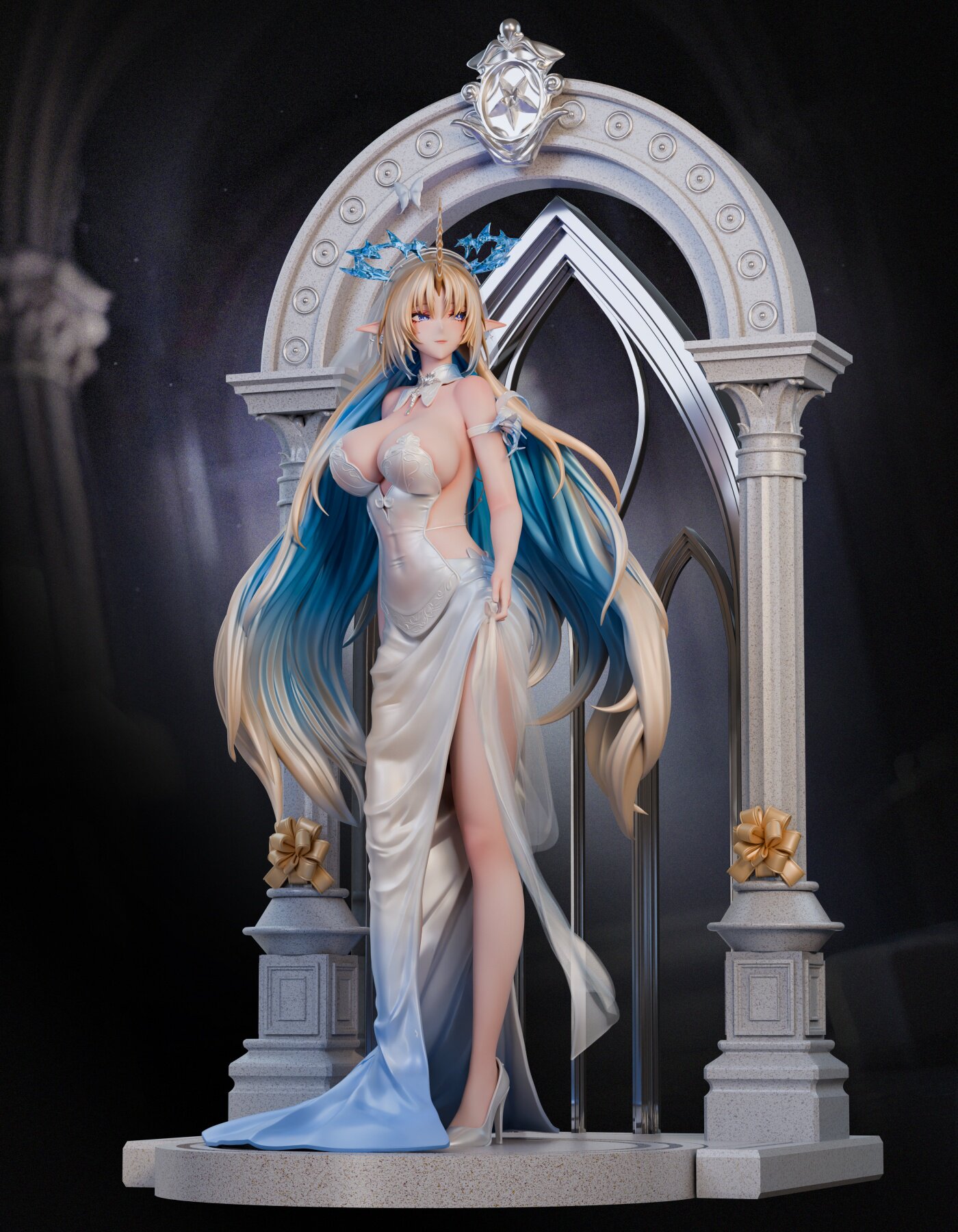 Hyperion Studio - Fleurdelys Wedding Dress Wuthering Waves