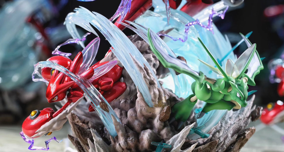 In-stock Fantasy Studio – Pokémon Scyther, Scizor, MEGA Scizor