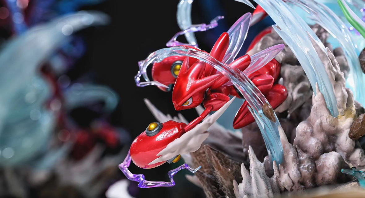In-stock Fantasy Studio – Pokémon Scyther, Scizor, MEGA Scizor