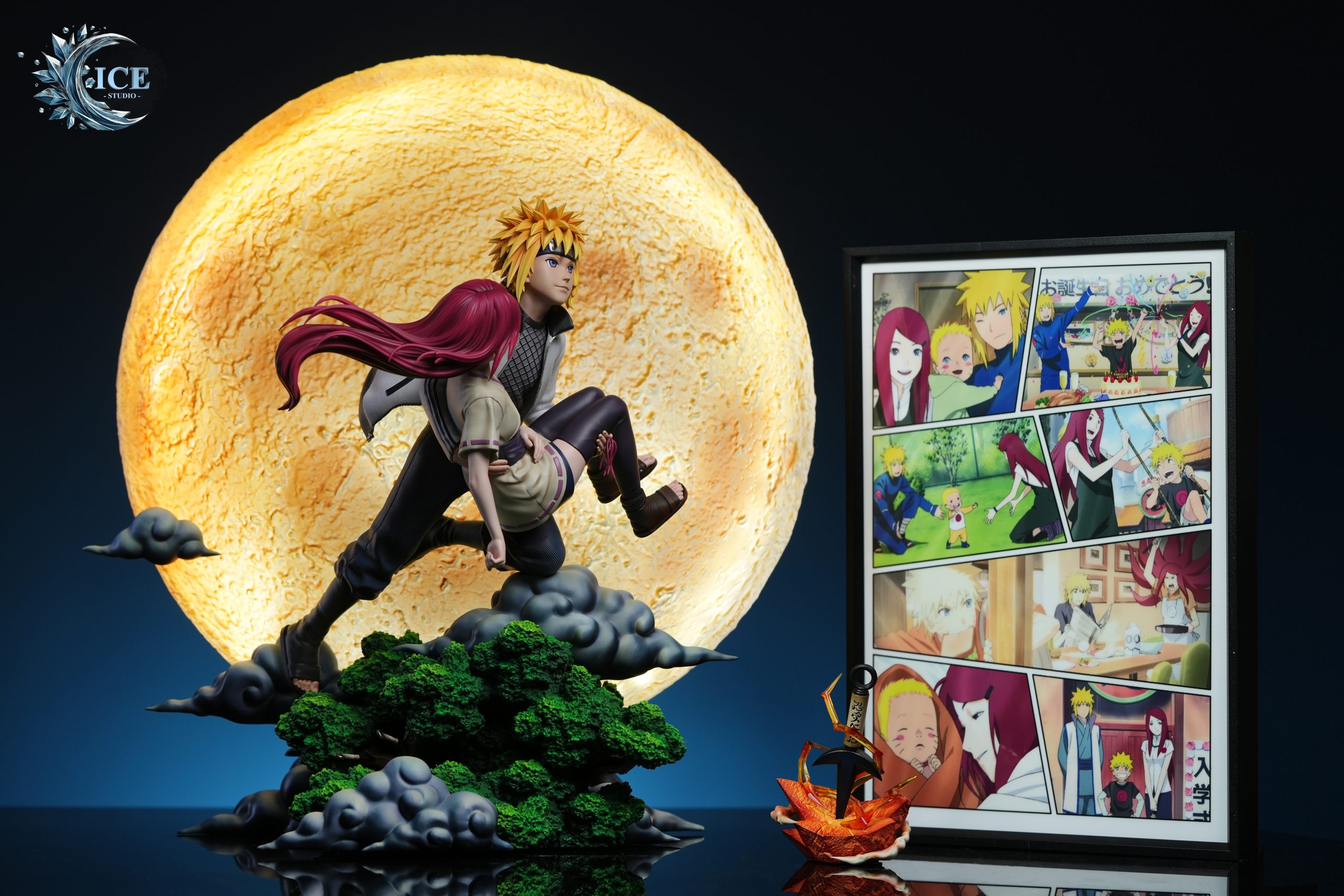 ICE Studio - Naruto Minato & Kushina Under the Moon