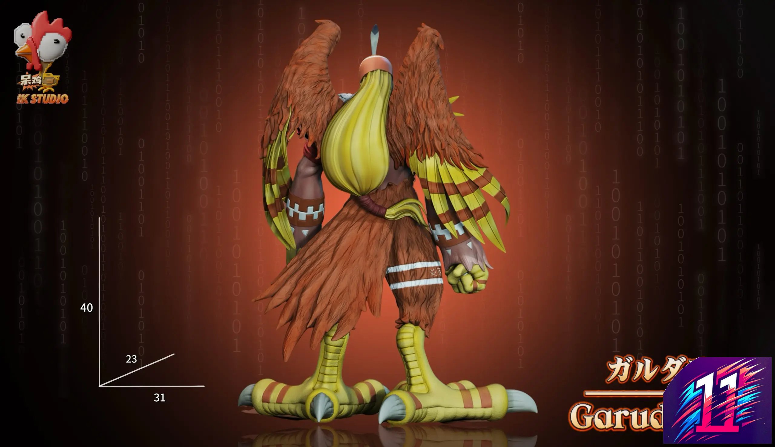 IK Studio - Garudamon X Sora Digimon