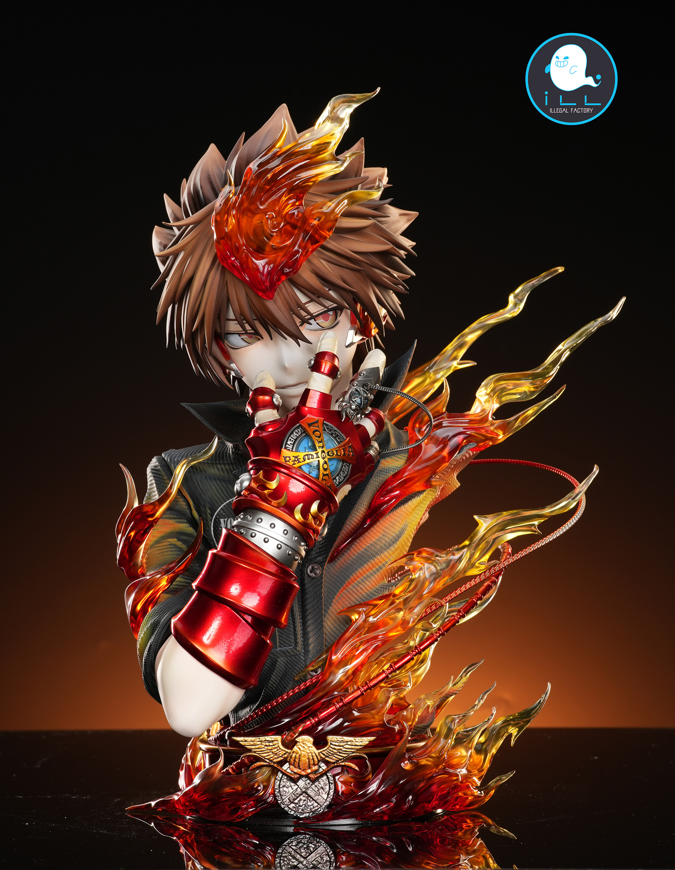 ILLegal Factory Studio - Hot Blood Soul 020 Tsunayoshi Sawada Bust Katekyo Hitman Reborn