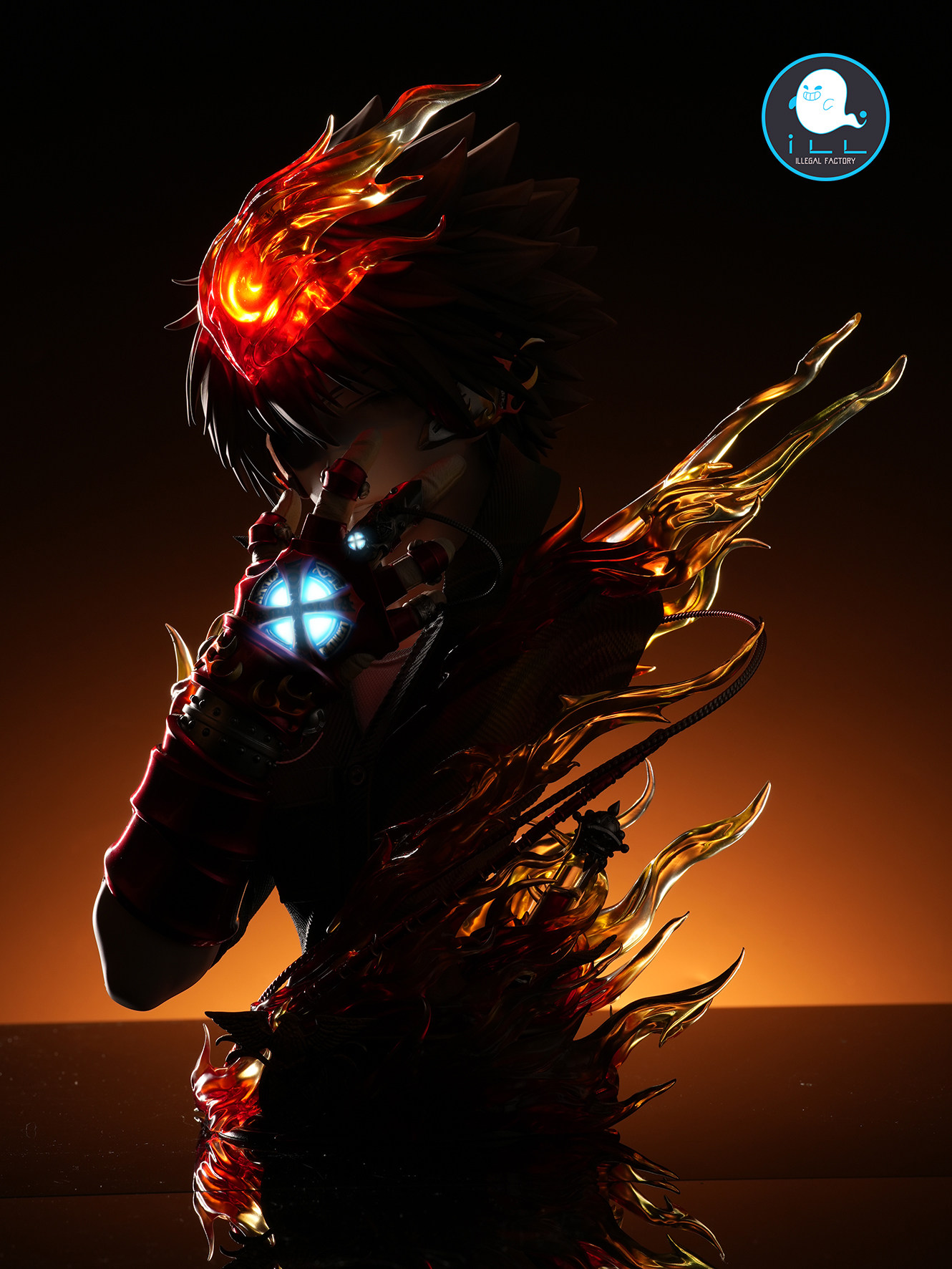 ILLegal Factory Studio - Hot Blood Soul 020 Tsunayoshi Sawada Bust Katekyo Hitman Reborn