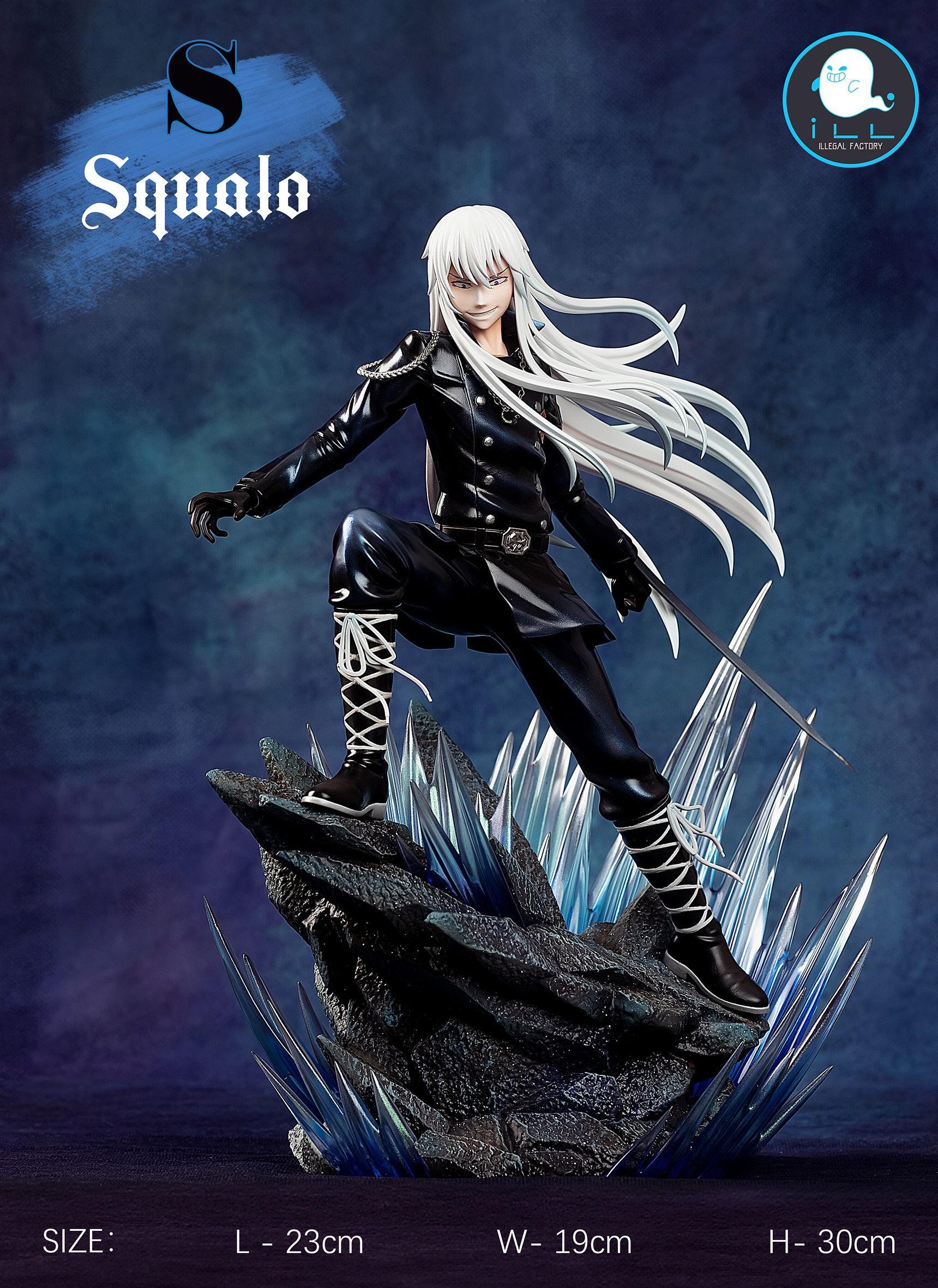 ILLegal Factory Studio - Katekyo Hitman Reborn Yamamoto Takeshi & Squalo Grande Pioggia
