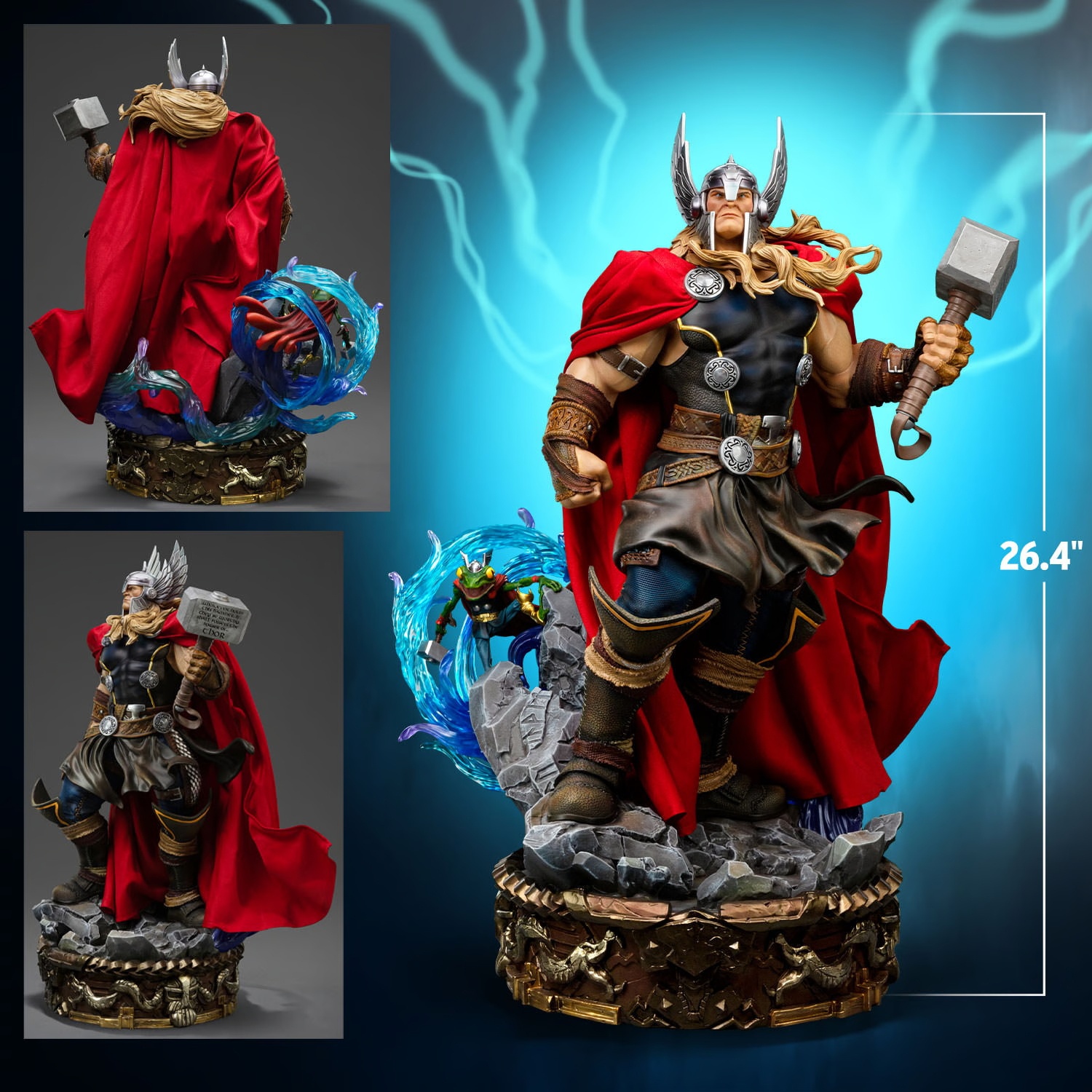 IRON Studio - 1/4 Marvel Thor Unleashed Quarter Scale Statue