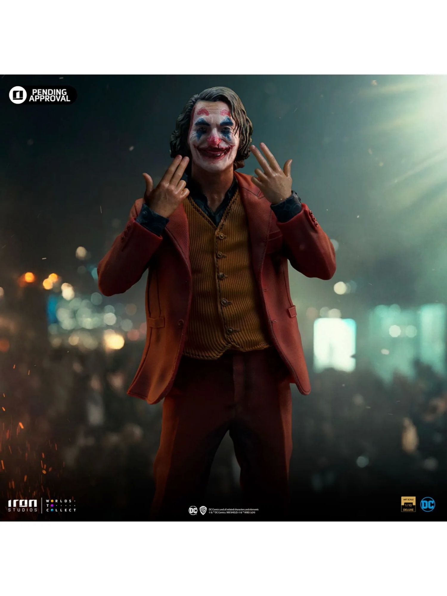 IRON Studio - Deluxe Art Scale 1/10 Arthur Fleck Joker
