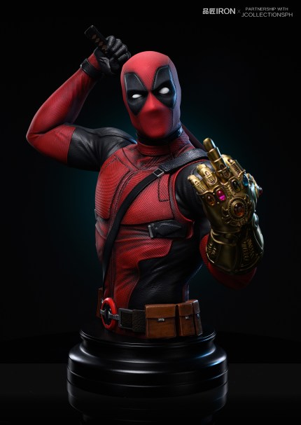 IRON Studio - Marvel MQ060 Deadpool Bust IRON Studio - Marvel MQ060 Deadpool Bust
