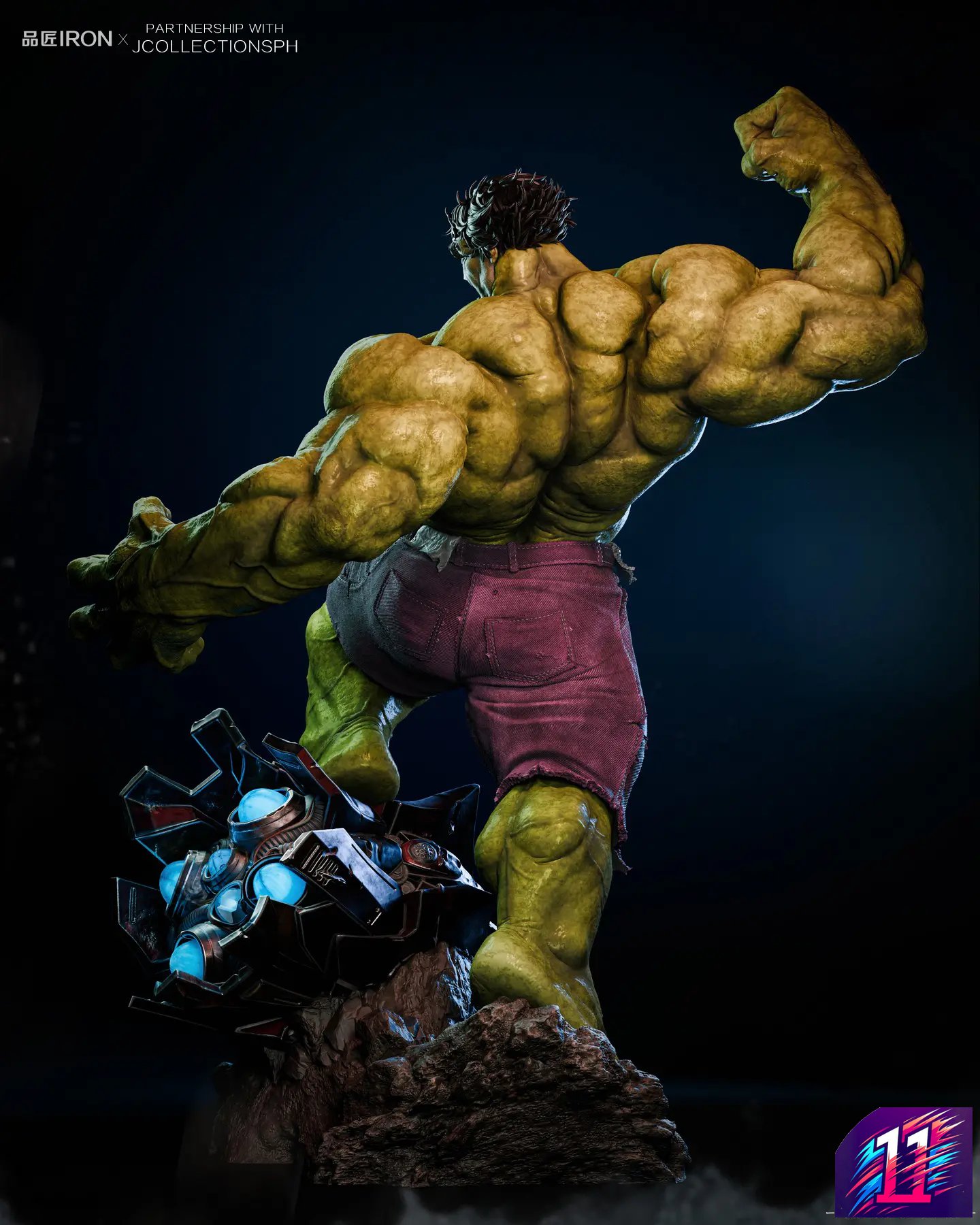 IRON Studio X JCOLLECTIONSPH Studio - MQ066 1/4 Hulk Marvel