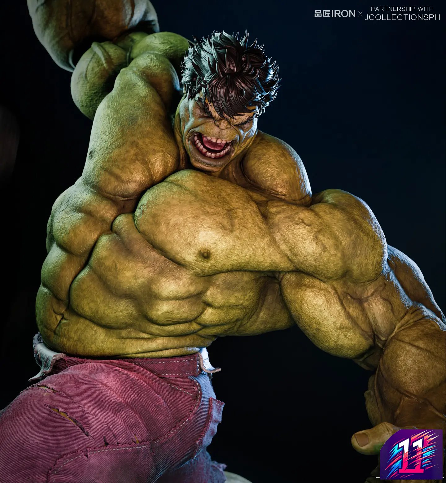 IRON Studio X JCOLLECTIONSPH Studio - MQ066 1/4 Hulk Marvel