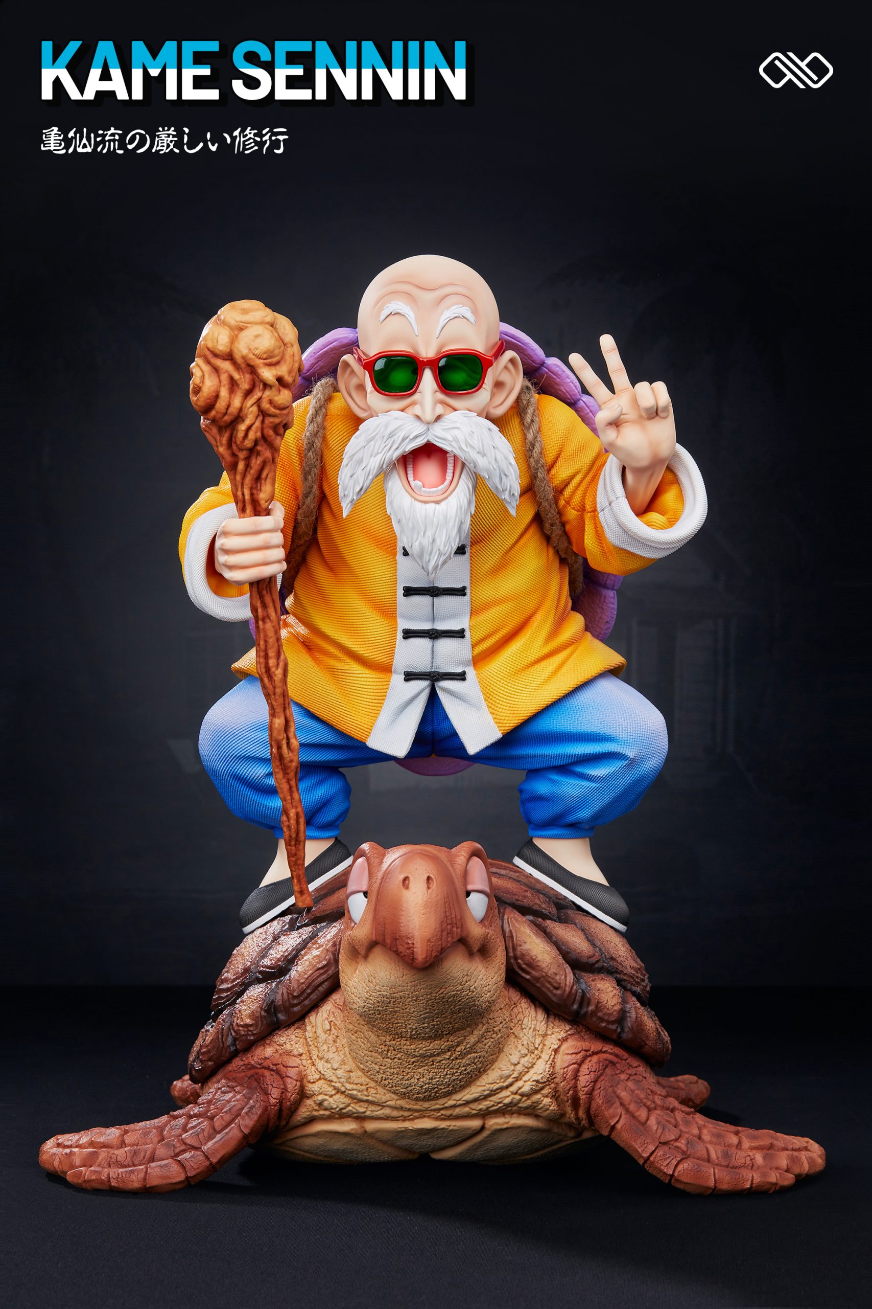 Infinite Studio – Dragon Ball Childhood Series GOKU Kuririn Turtle Sennin 1/6
