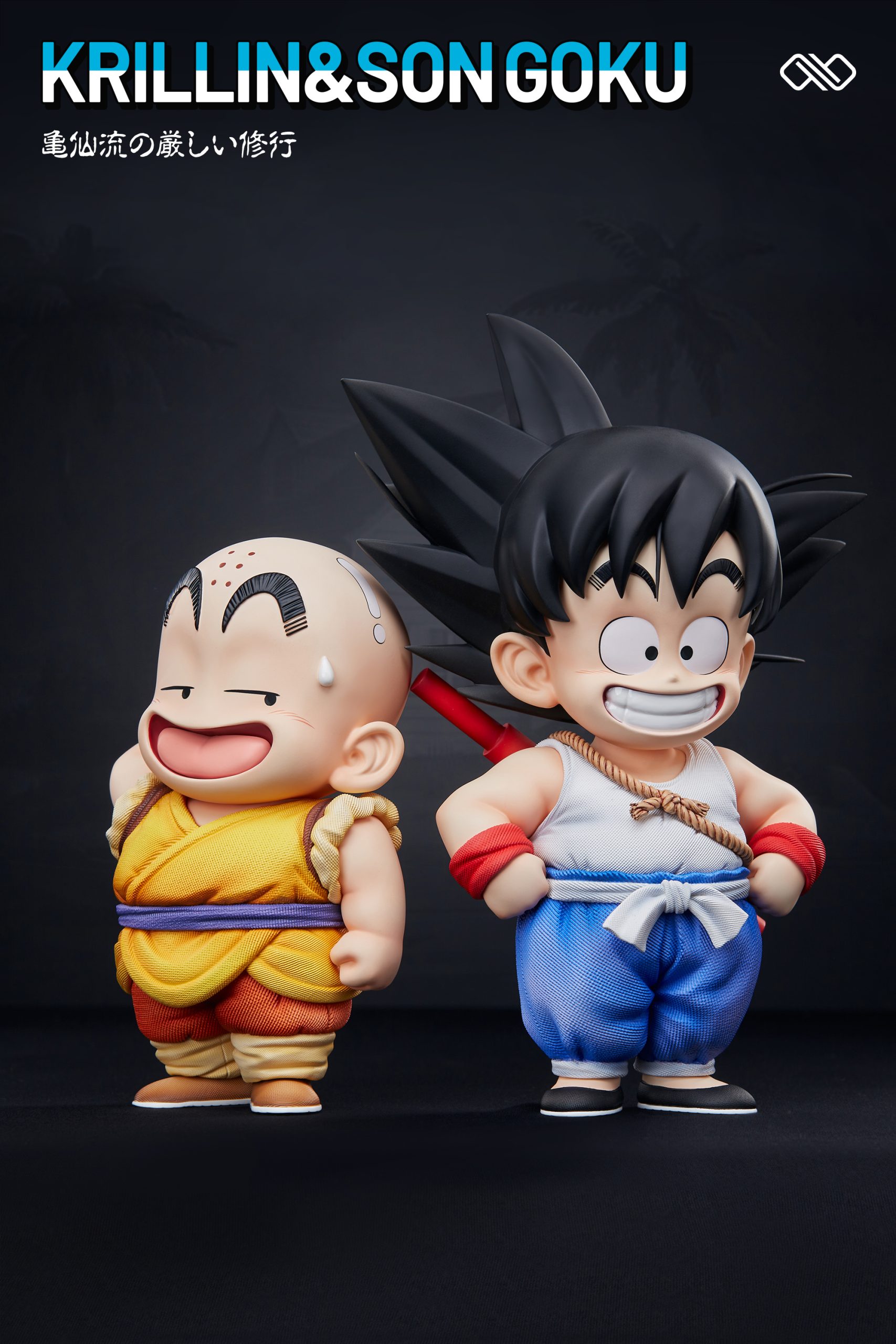 Infinite Studio – Dragon Ball Childhood Series GOKU Kuririn Turtle Sennin 1/6