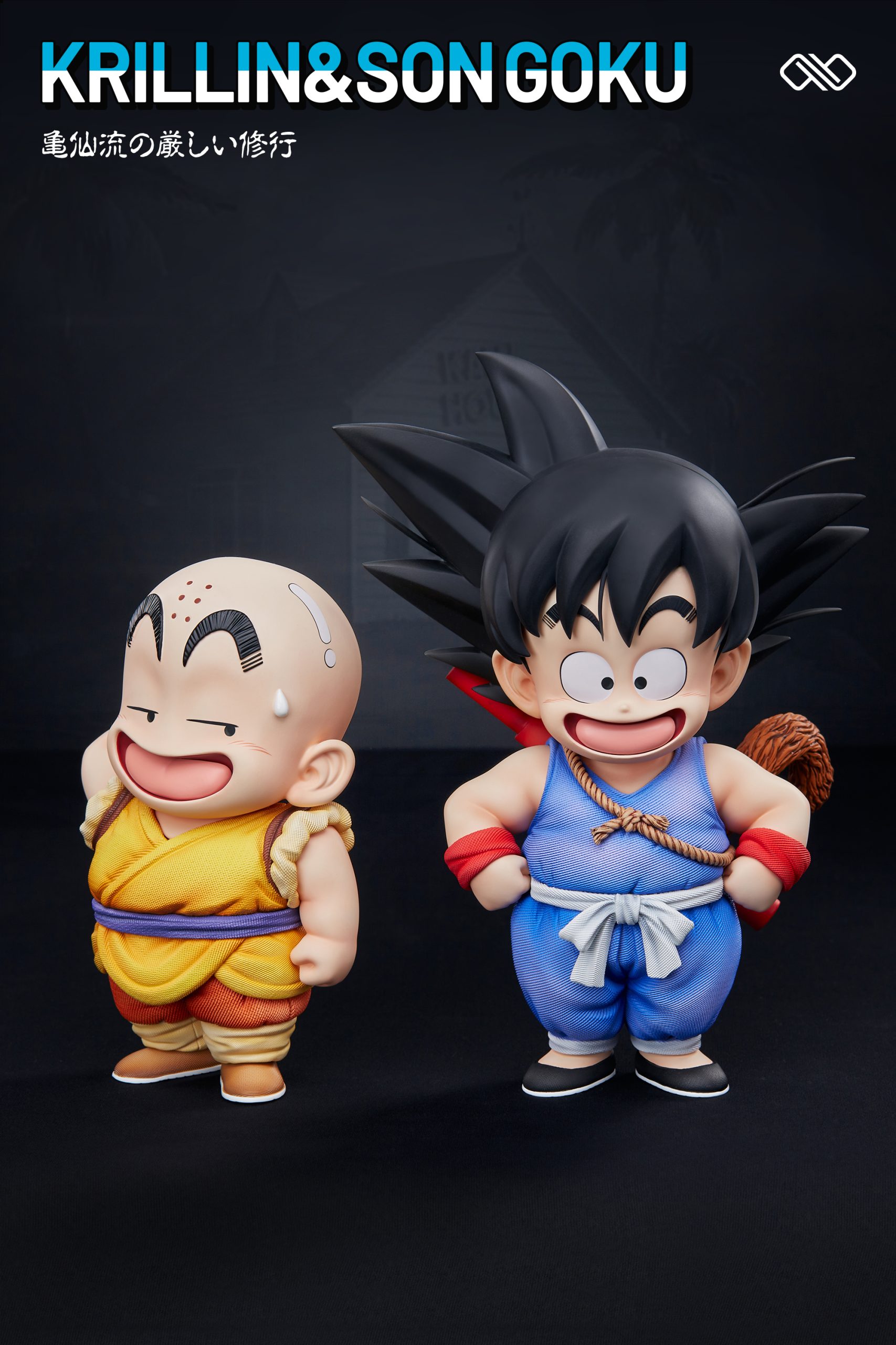 Infinite Studio – Dragon Ball Childhood Series GOKU Kuririn Turtle Sennin 1/6