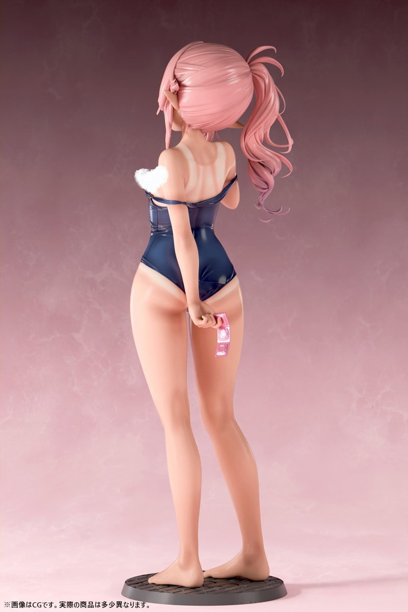 Insight - Nikkan Girl: Tanned Elf in Swimsuit Small Breasts Mina 1/5 Scale Painted Complete Figure (Licensed)