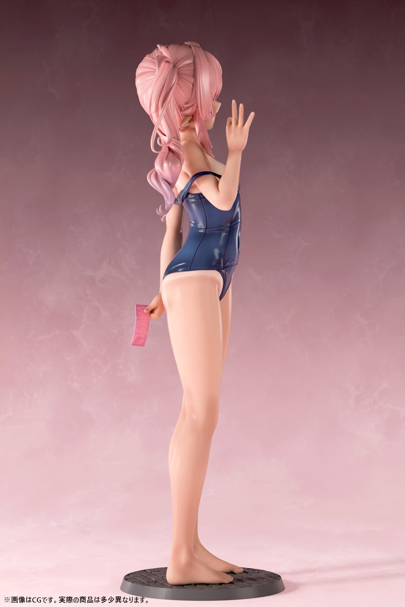 Insight - Nikkan Girl: Tanned Elf in Swimsuit Small Breasts Mina 1/5 Scale Painted Complete Figure (Licensed)