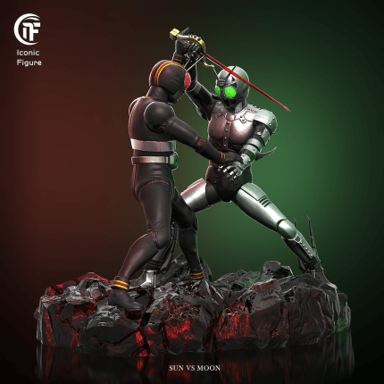 Iconic Figure Studio - Kamen Rider Kamen Rider BLACK SUN vs Kamen Rider Shadow Moon Iconic Figure Studio - Kamen Rider Kamen Rider BLACK SUN vs Kamen Rider Shadow Moon