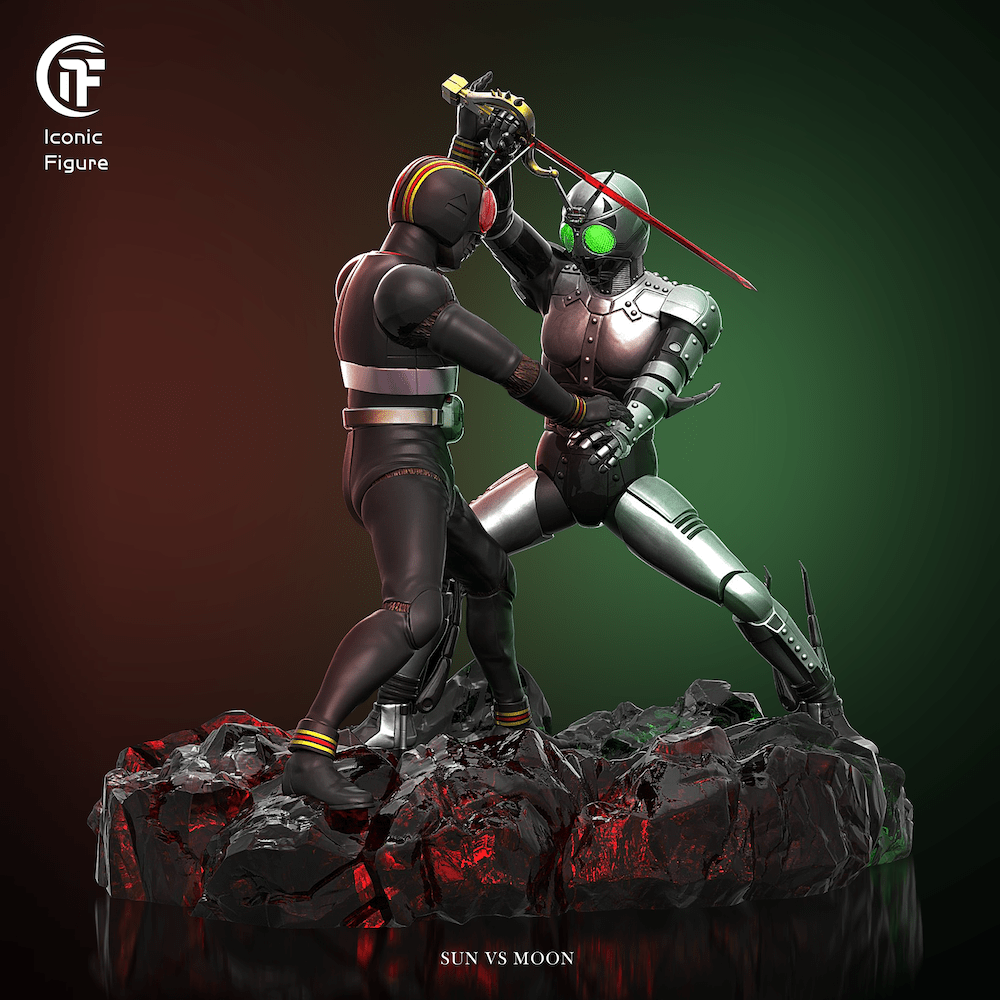 Iconic Figure Studio - Kamen Rider Kamen Rider BLACK SUN vs Kamen Rider Shadow Moon