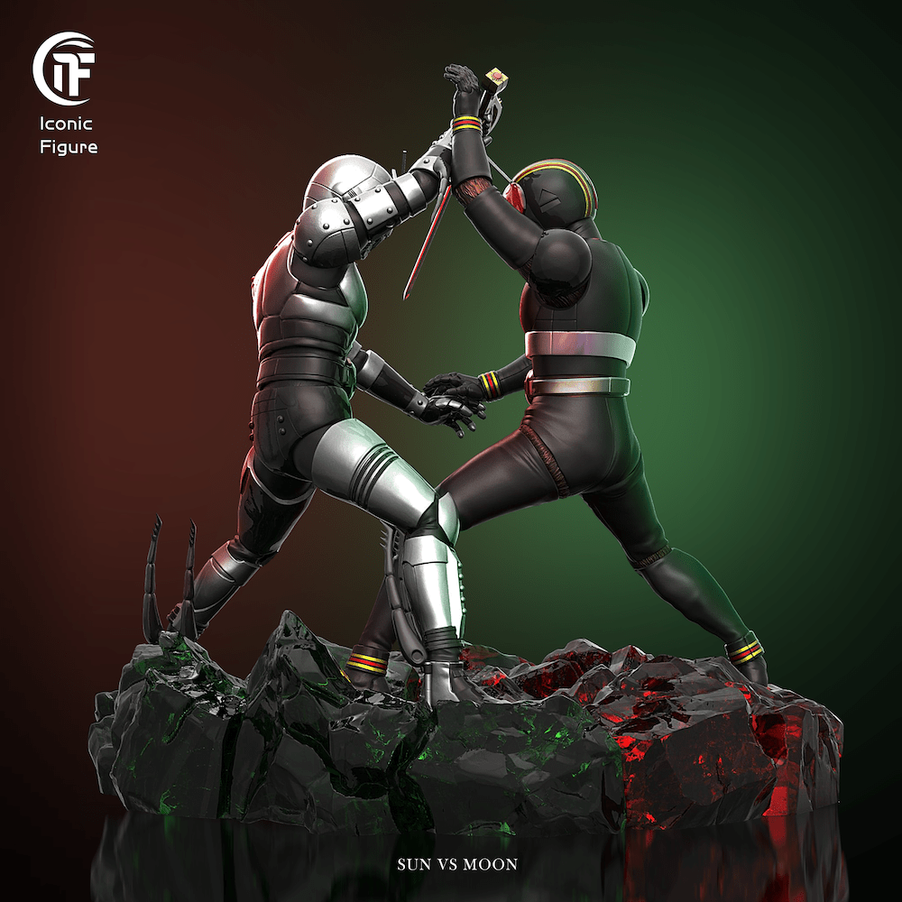 Iconic Figure Studio - Kamen Rider Kamen Rider BLACK SUN vs Kamen Rider Shadow Moon