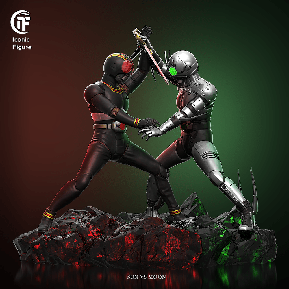 Iconic Figure Studio - Kamen Rider Kamen Rider BLACK SUN vs Kamen Rider Shadow Moon