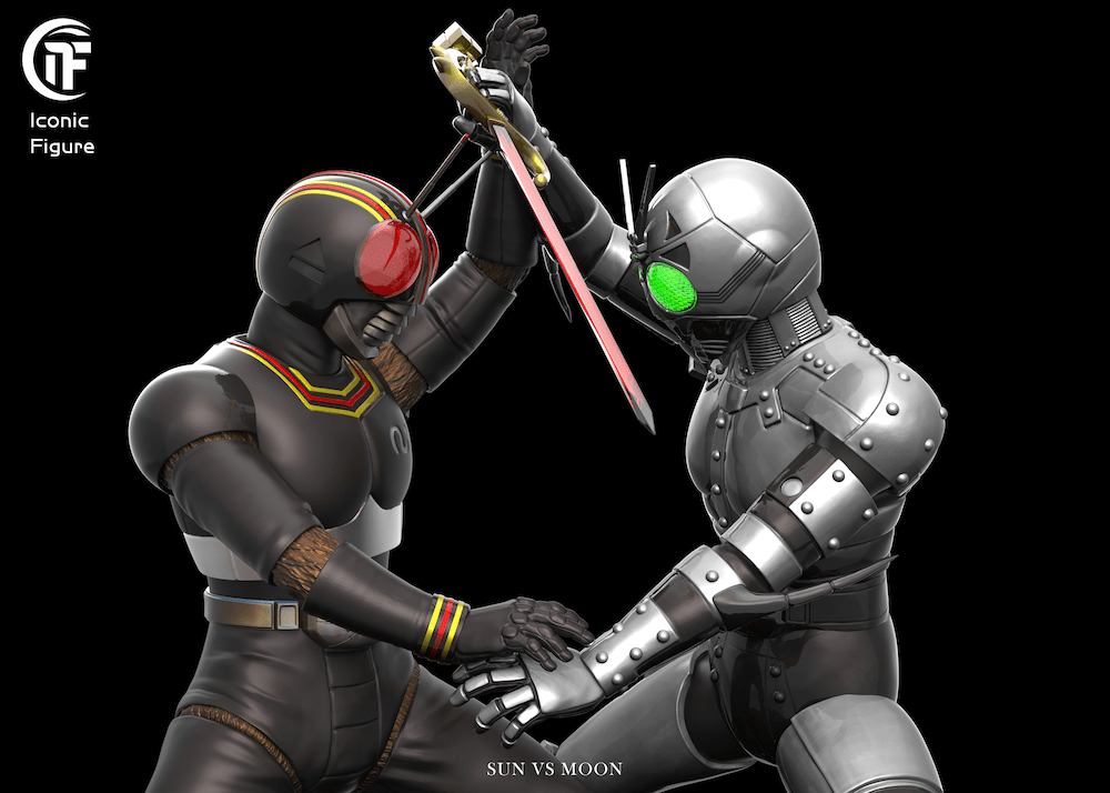Iconic Figure Studio - Kamen Rider Kamen Rider BLACK SUN vs Kamen Rider Shadow Moon