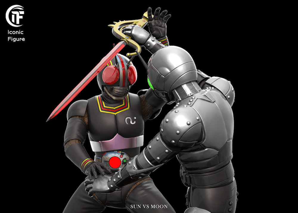 Iconic Figure Studio - Kamen Rider Kamen Rider BLACK SUN vs Kamen Rider Shadow Moon
