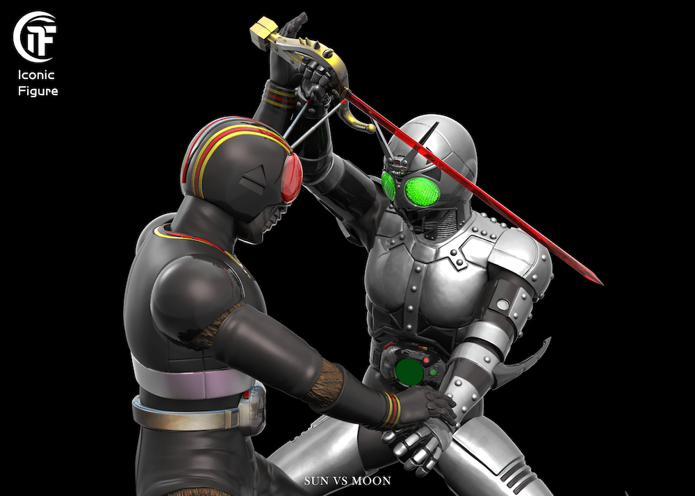 Iconic Figure Studio - Kamen Rider Kamen Rider BLACK SUN vs Kamen Rider Shadow Moon