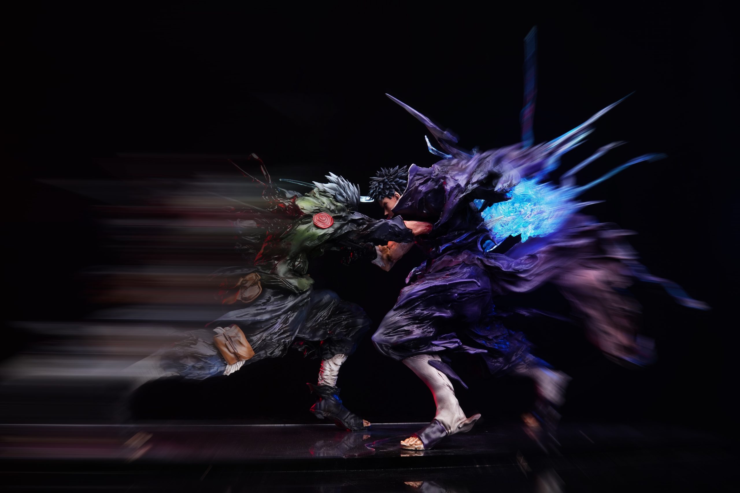 Iron Curtain Studio - Naruto Battle Series 1 Kakashi and Obito%27s Fateful Duel