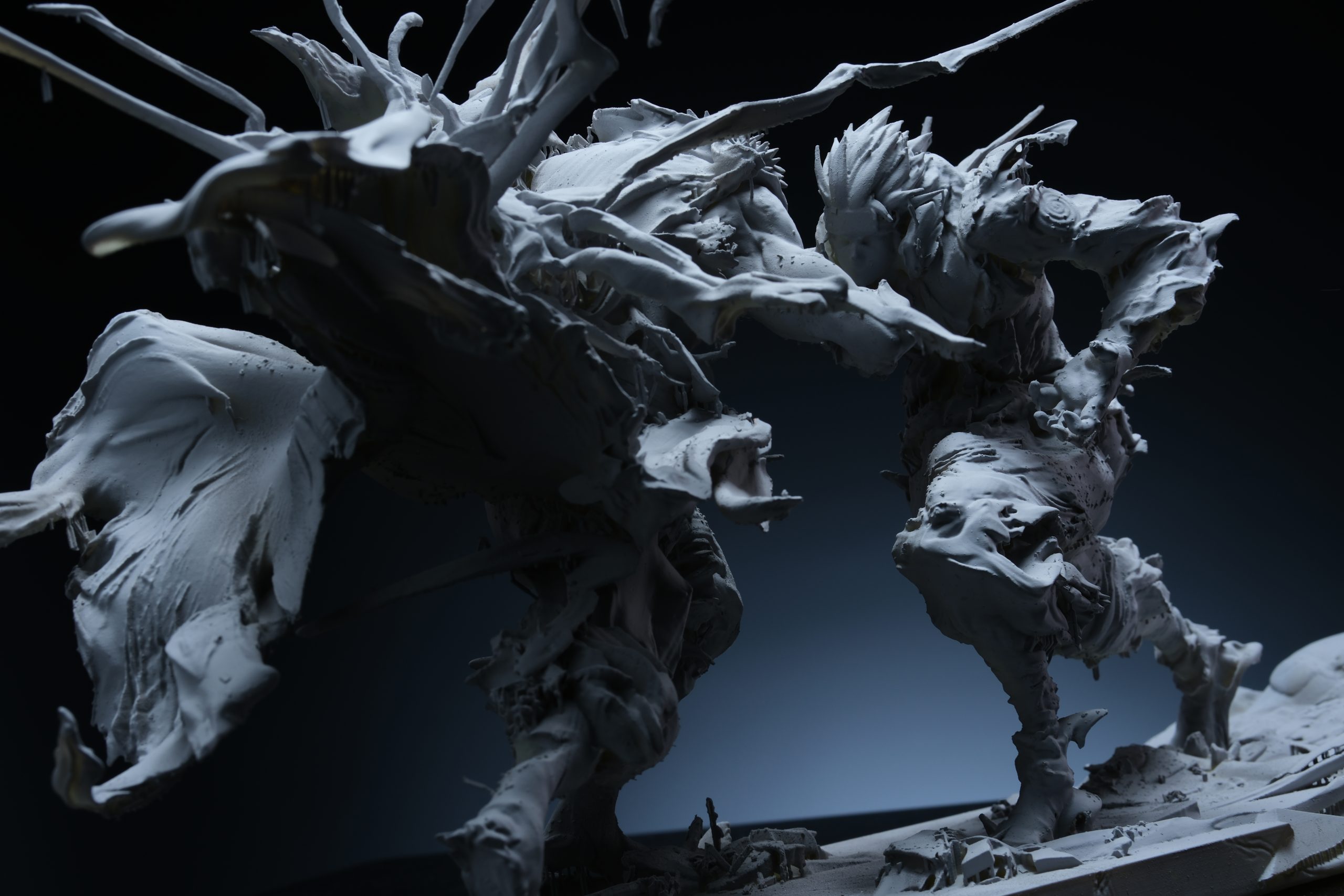 Iron Curtain Studio - Naruto Battle Series 1 Kakashi and Obito%27s Fateful Duel