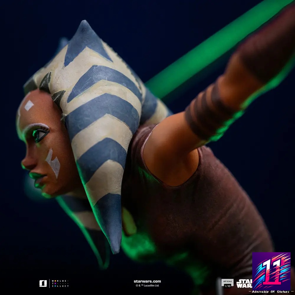 Iron Studio - Ahsoka Tano Star Wars: The Clone Wars Art Scale 1/10 (Licensed)
