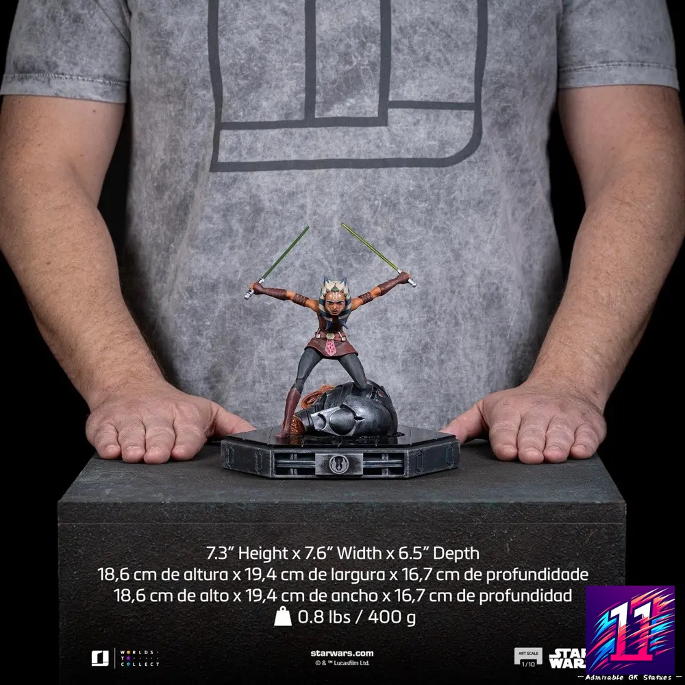 Iron Studio - Ahsoka Tano Star Wars: The Clone Wars Art Scale 1/10 (Licensed)