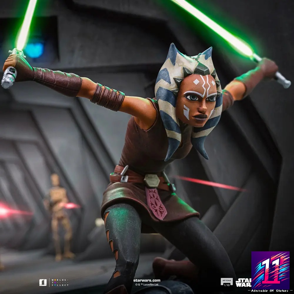 Iron Studio - Ahsoka Tano Star Wars: The Clone Wars Art Scale 1/10 (Licensed)