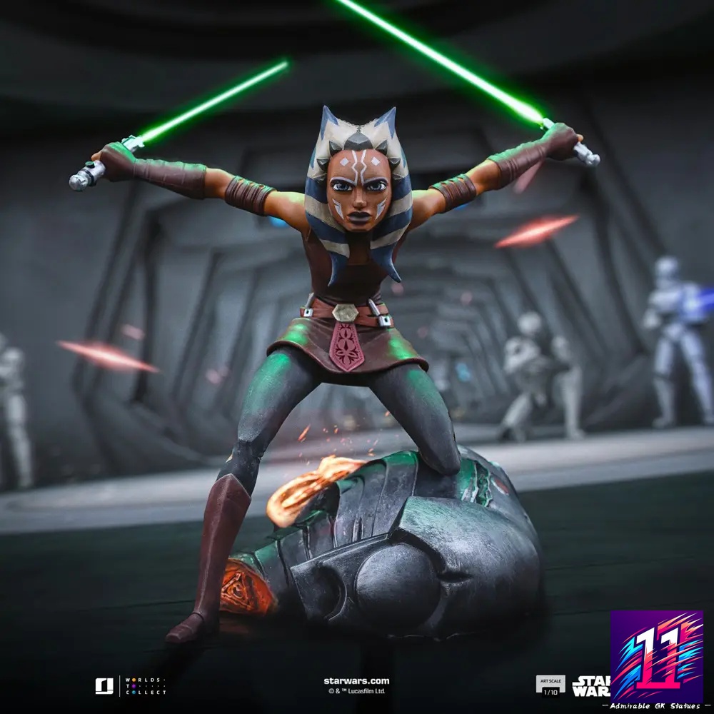Iron Studio - Ahsoka Tano Star Wars: The Clone Wars Art Scale 1/10 (Licensed)