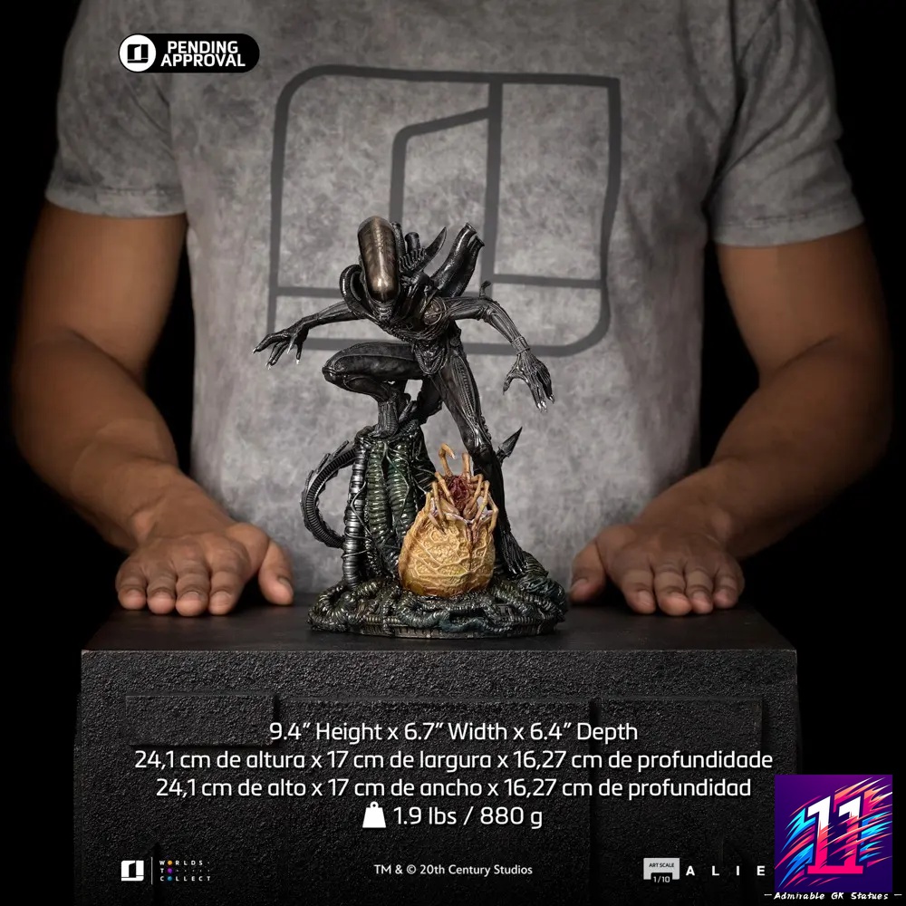 Iron Studio - Alien Big Chap Alien Art Scale 1/10 (Licensed)