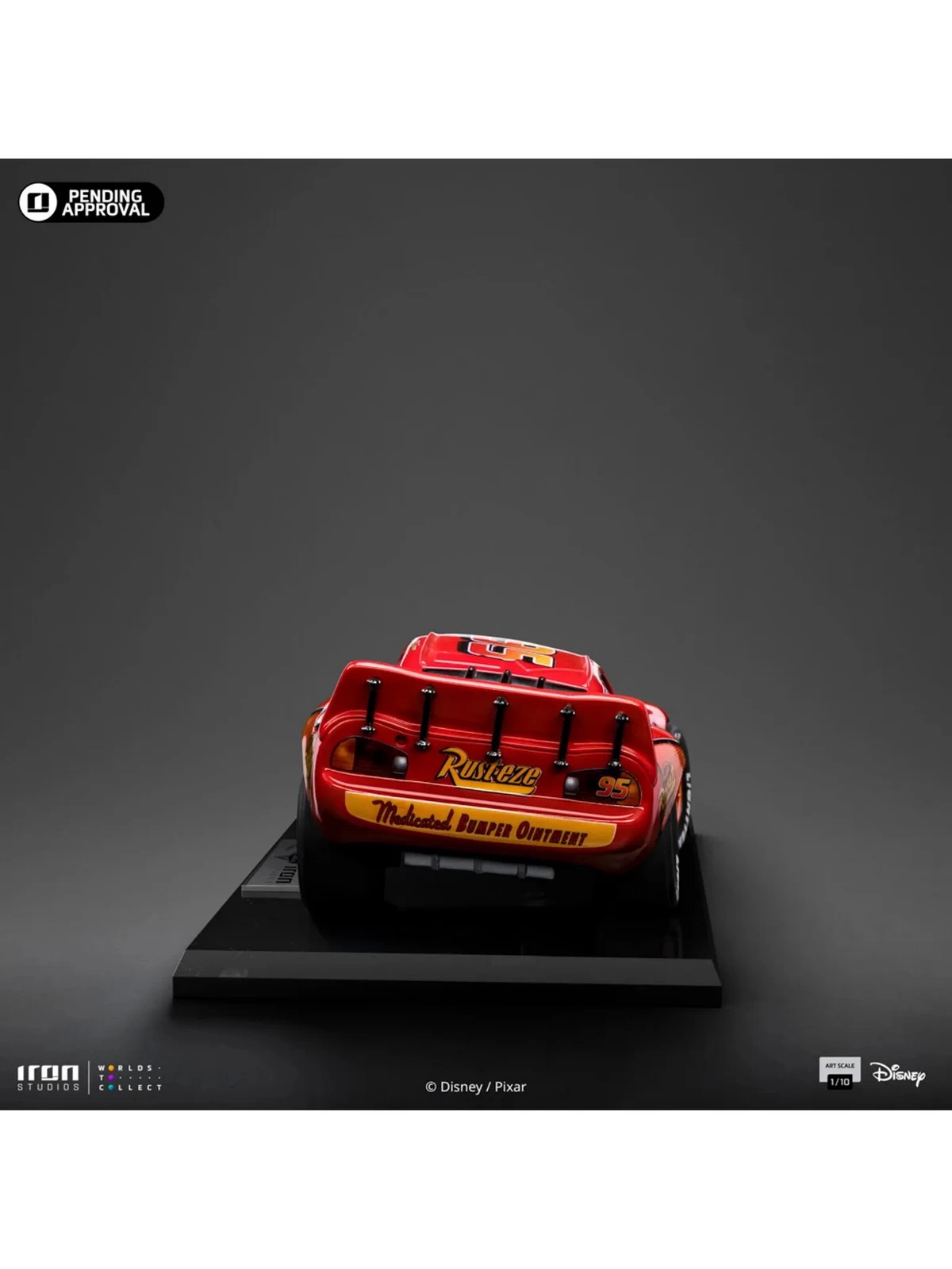 Iron Studio - Cars Lightning McQueen DSNEY114024 DSNEY113924-10 (Licensed)