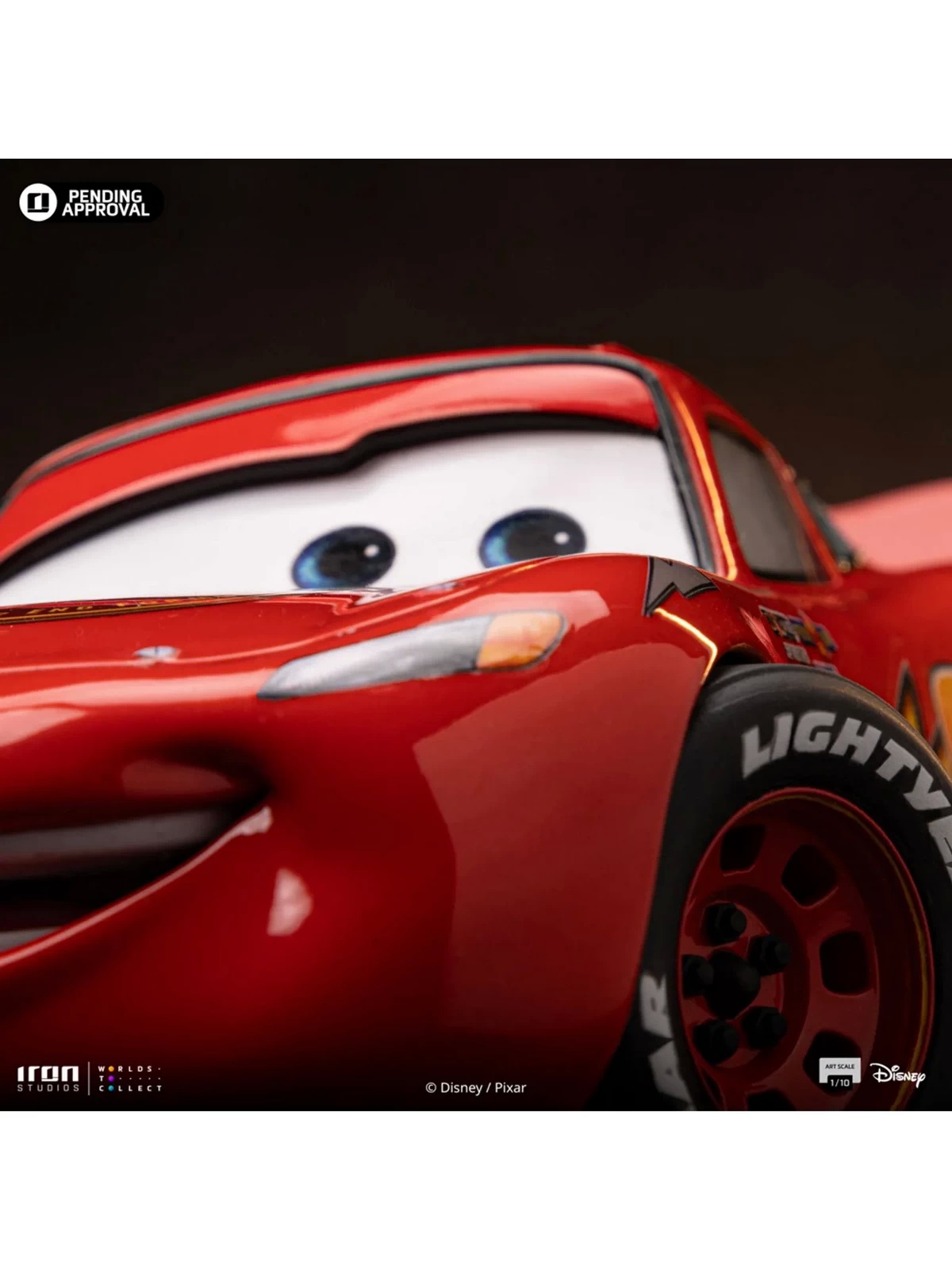 Iron Studio - Cars Lightning McQueen DSNEY114024 DSNEY113924-10 (Licensed)